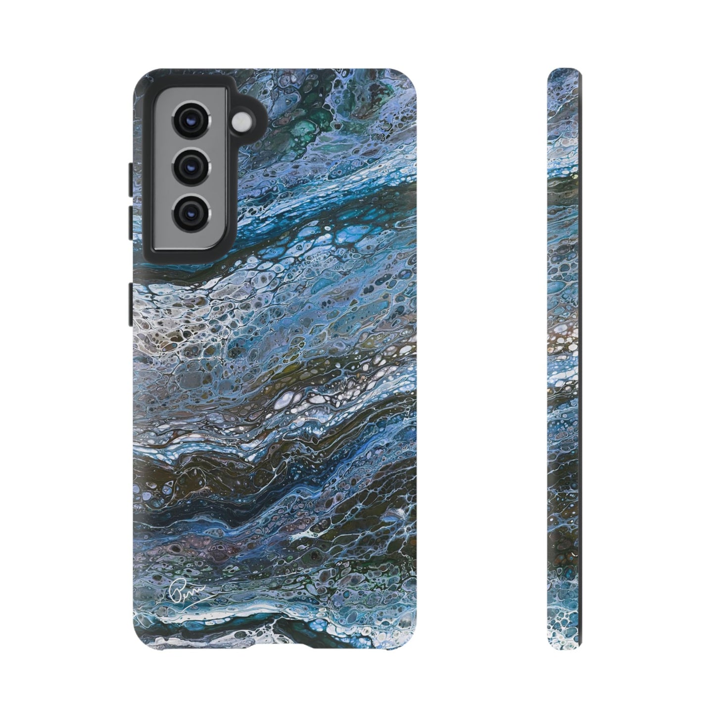 Blue Waves - Arty Tough Case iPhone