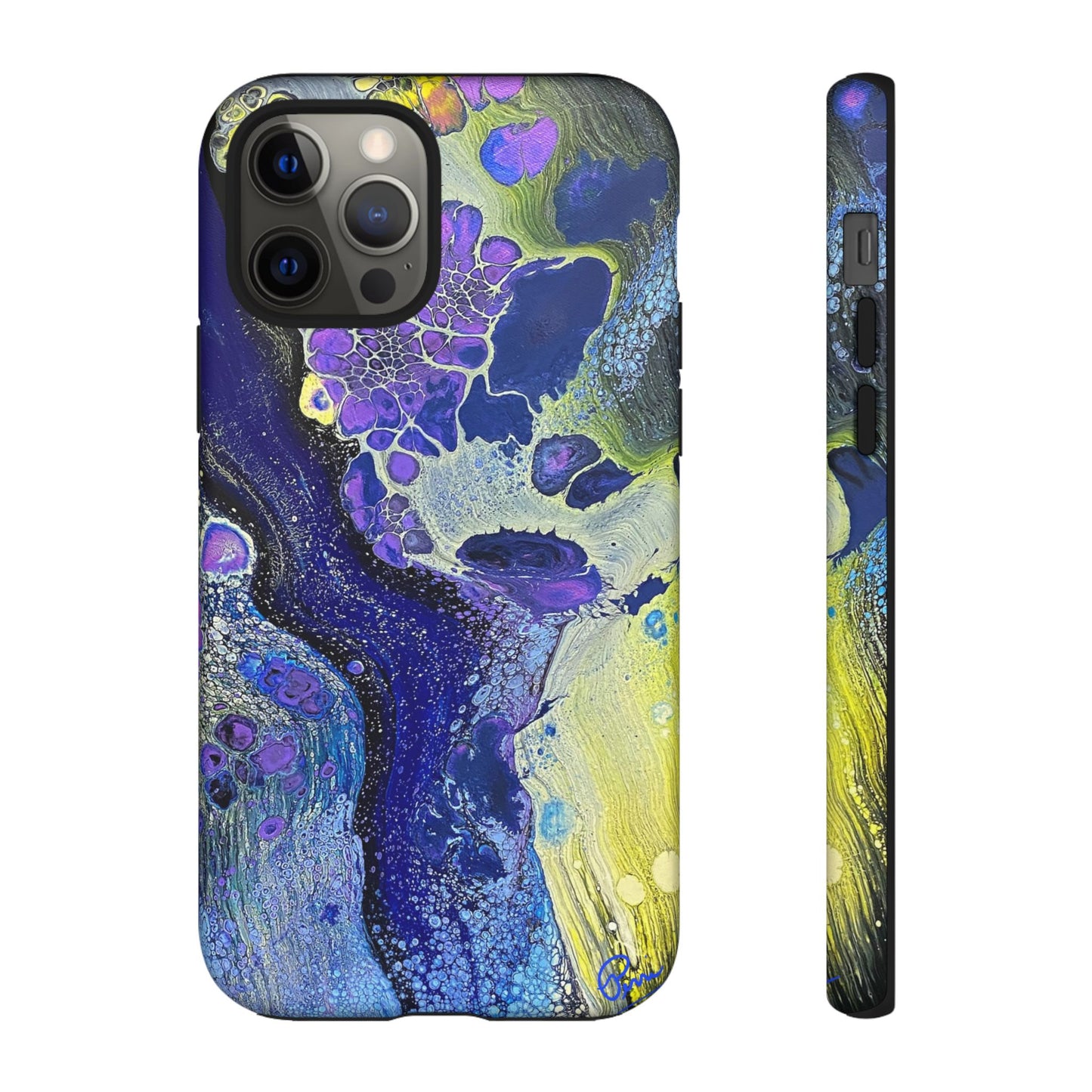 "Moon Flower" Arty Tough Case iPhone
