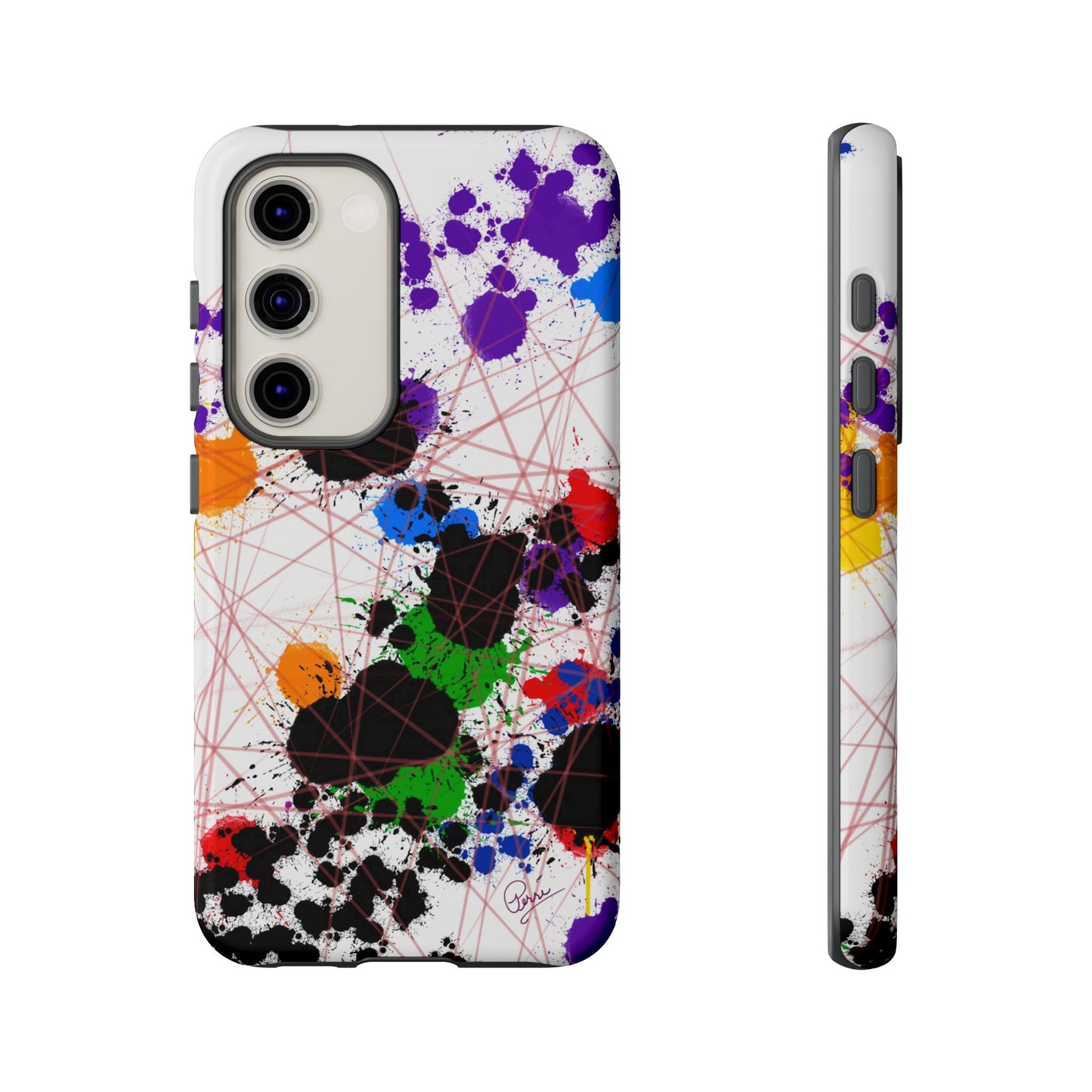 Color Connection - Arty Tough Case iPhone