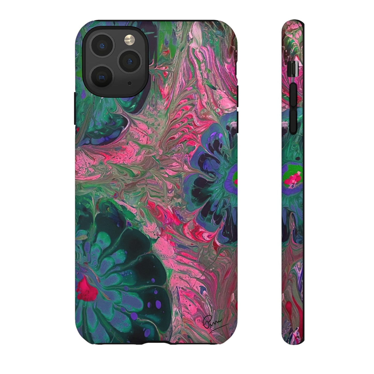 Pink Garden - Arty Tough Case iPhone