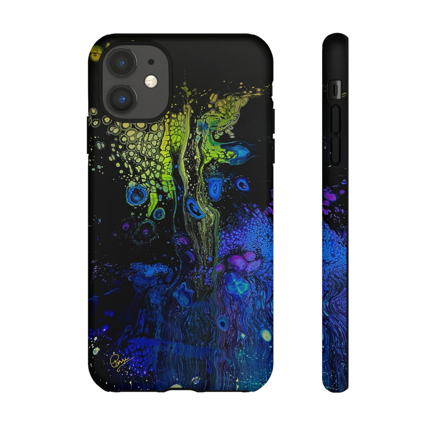 Day Glow Giraffe - Arty Tough Case iPhone