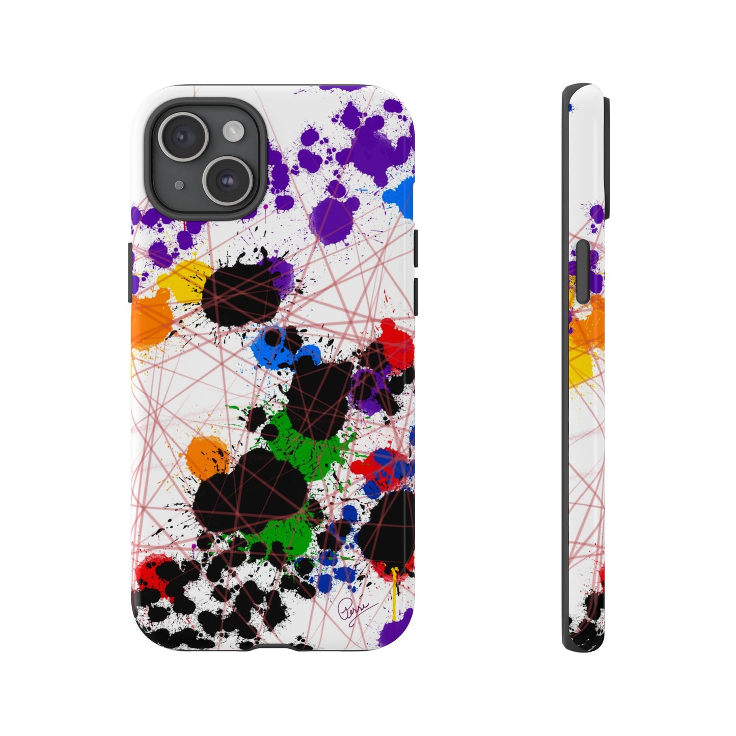 Color Connection - Arty Tough Case iPhone