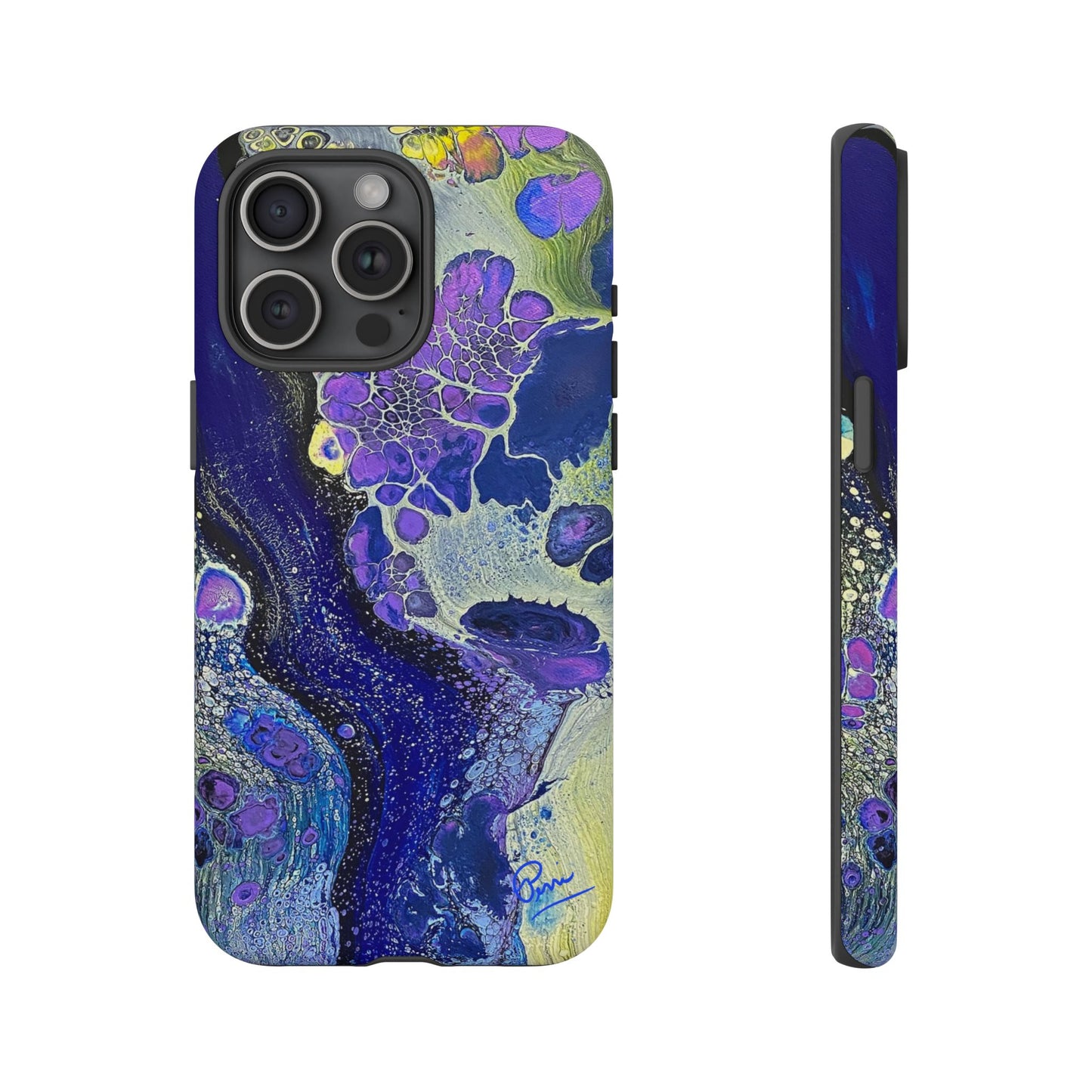 "Moon Flower" Arty Tough Case iPhone