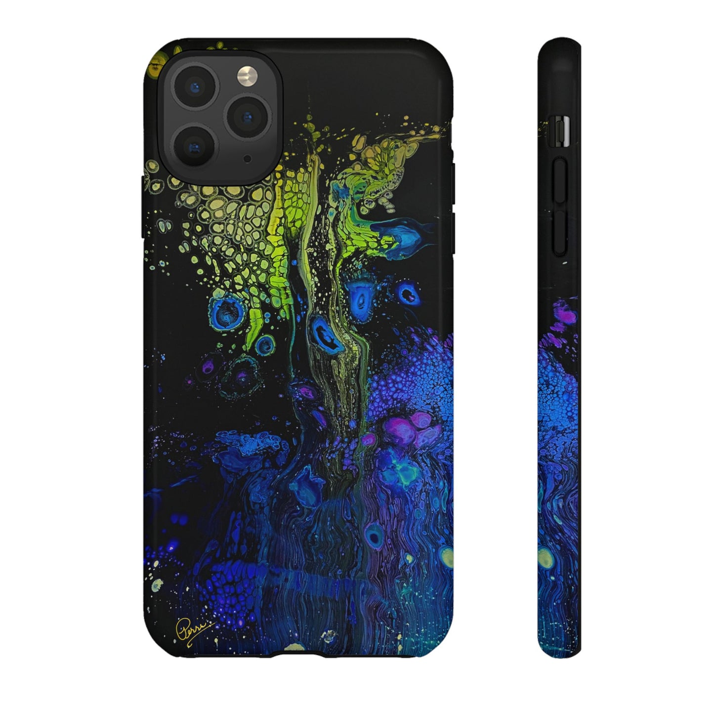 Day Glow Giraffe - Arty Tough Case iPhone