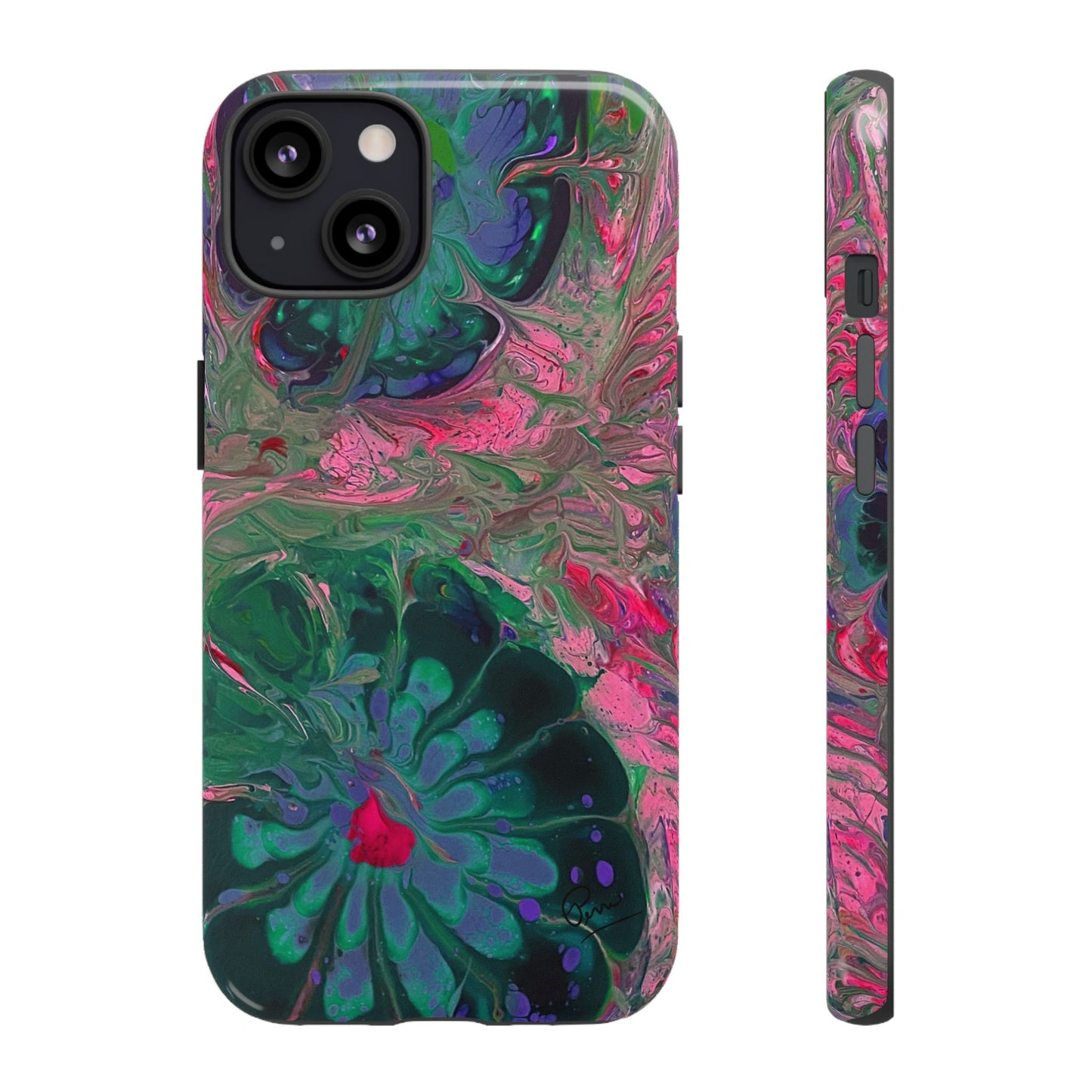 Pink Garden - Arty Tough Case iPhone