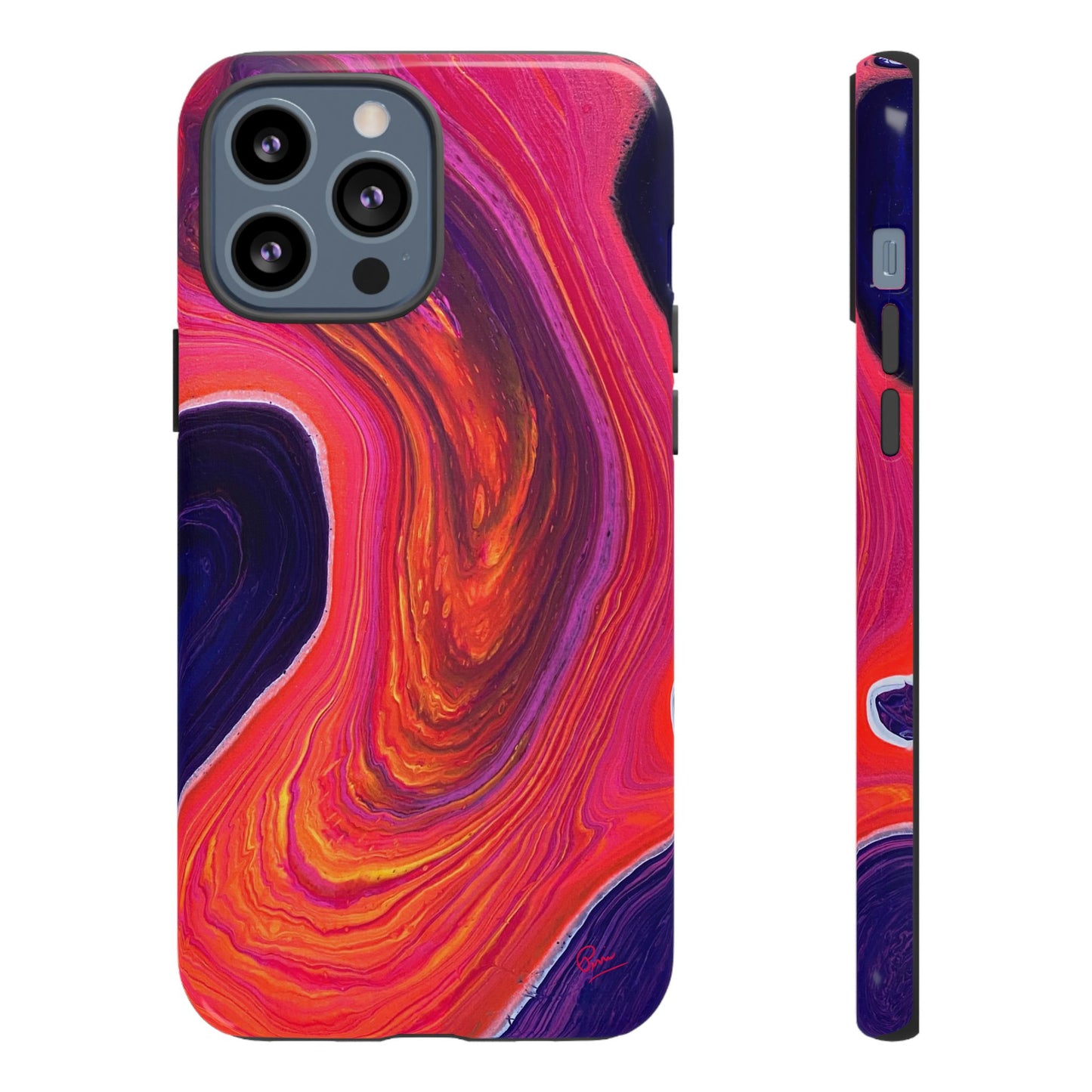 Warped - Arty Tough Case iPhone