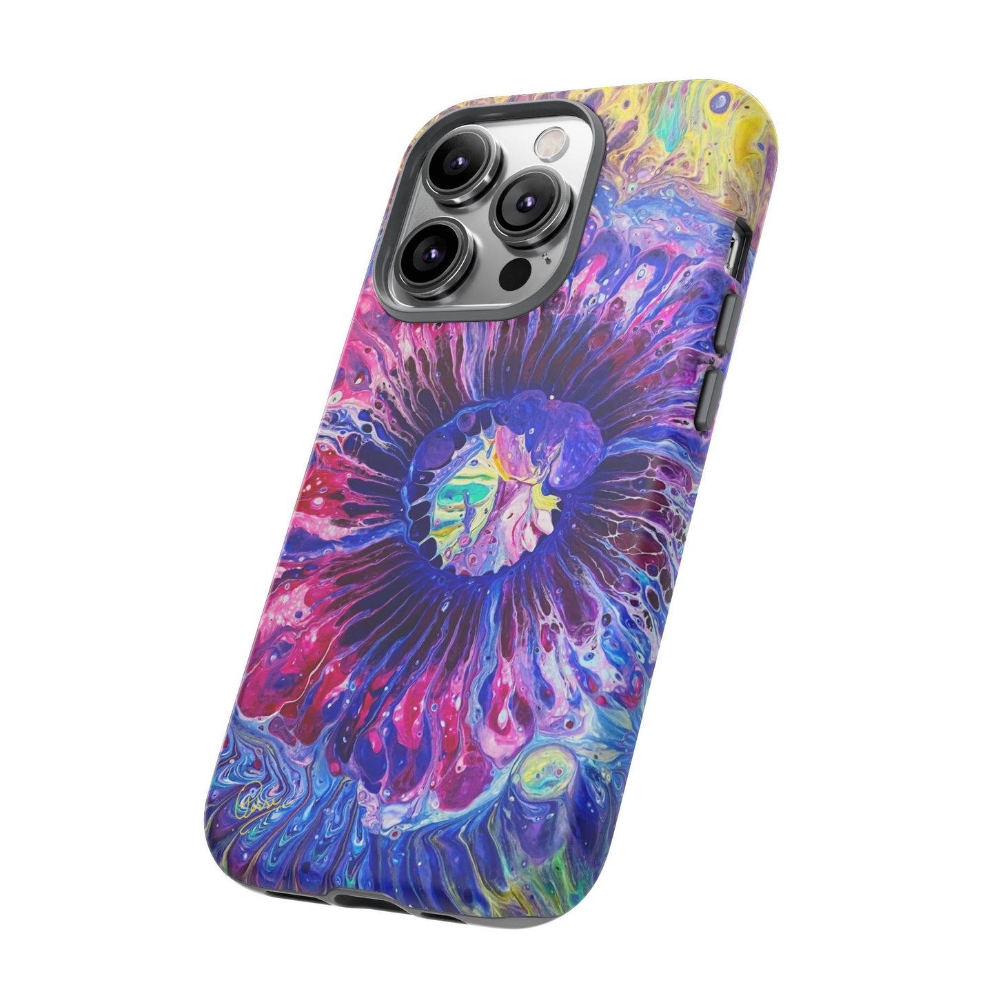 Psychedelia Flower - Arty Tough Case iPhone