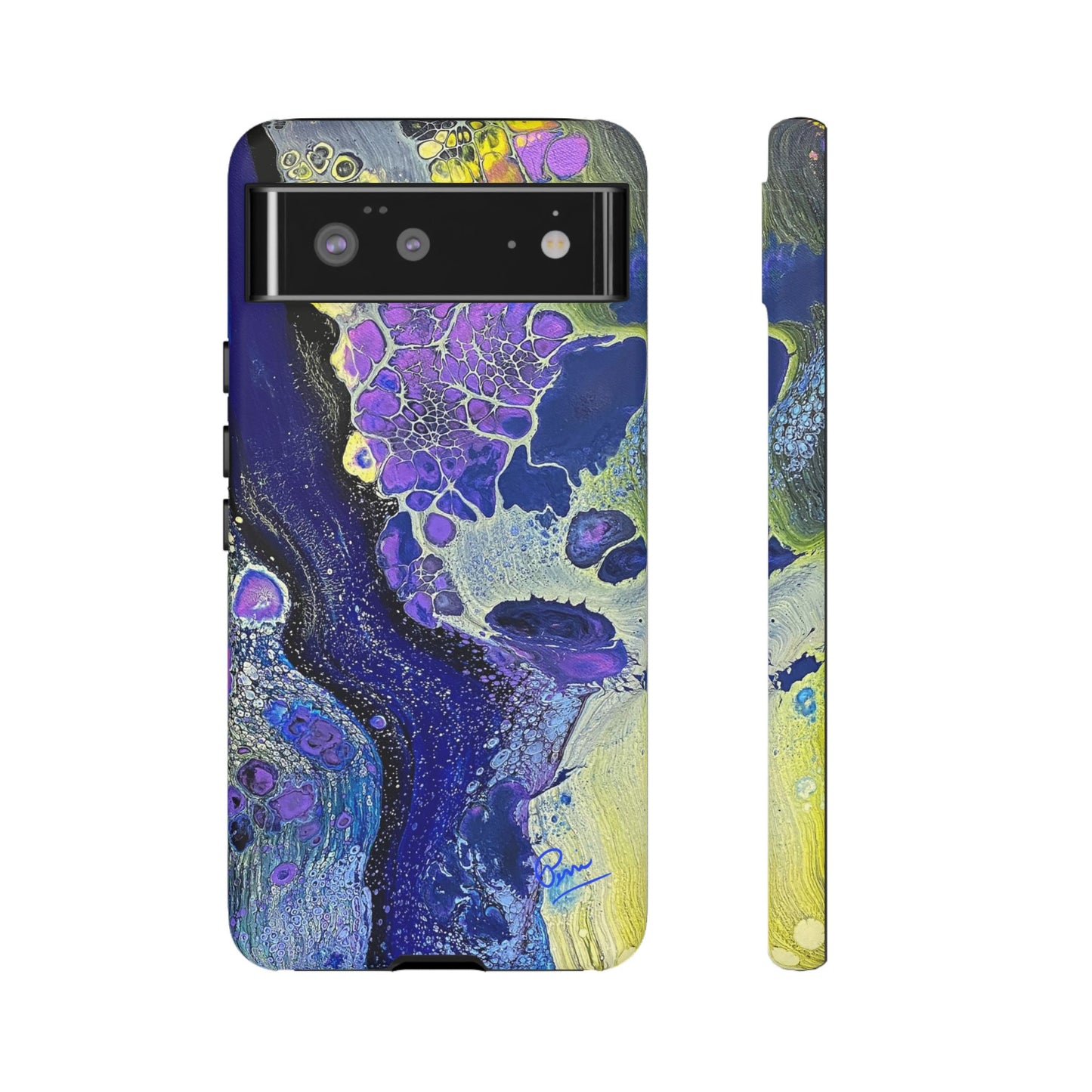 "Moon Flower" Arty Tough Case iPhone