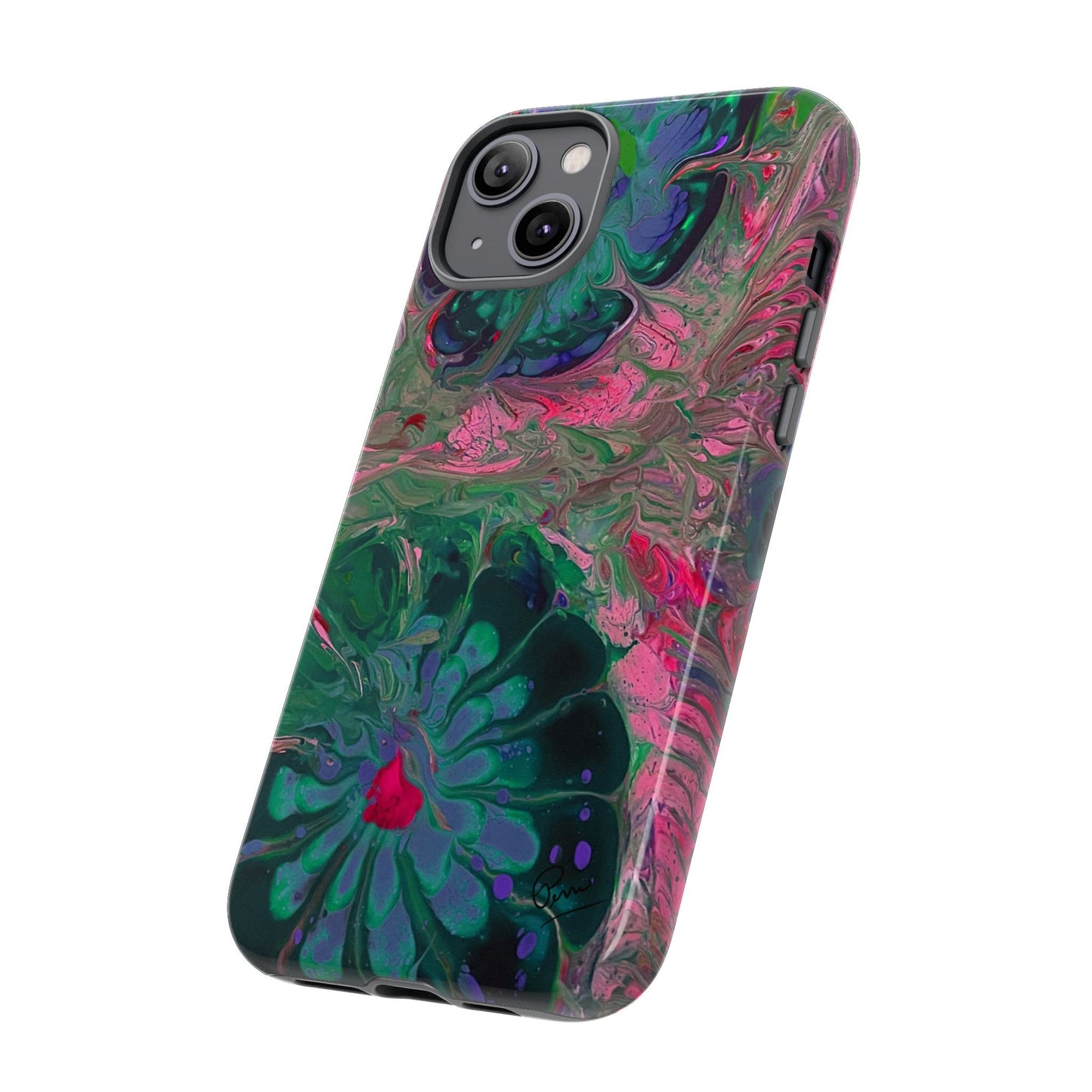 Pink Garden - Arty Tough Case iPhone