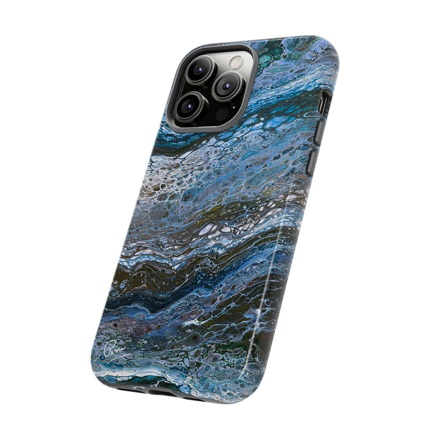 Blue Waves - Arty Tough Case iPhone