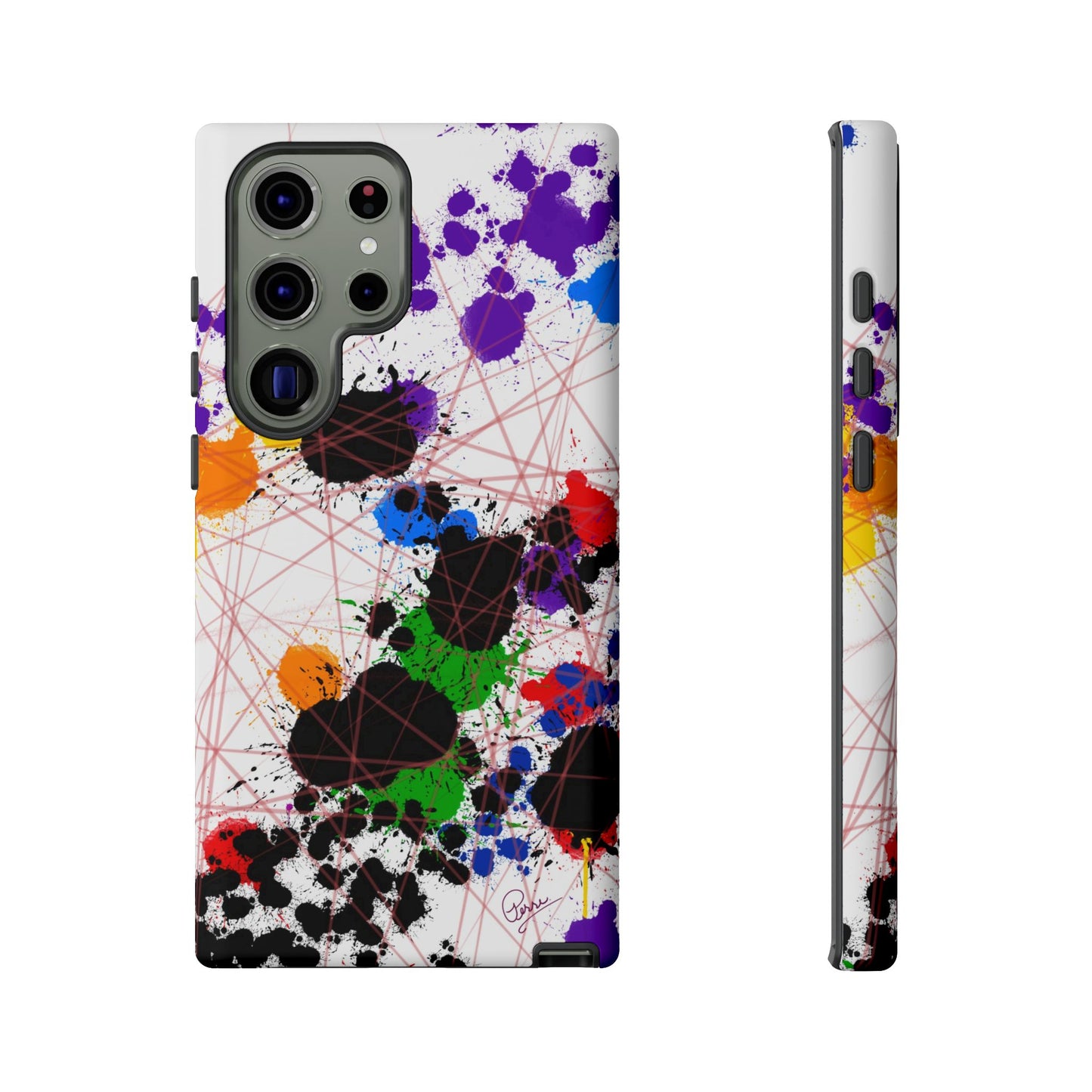 Color Connection - Arty Tough Case iPhone