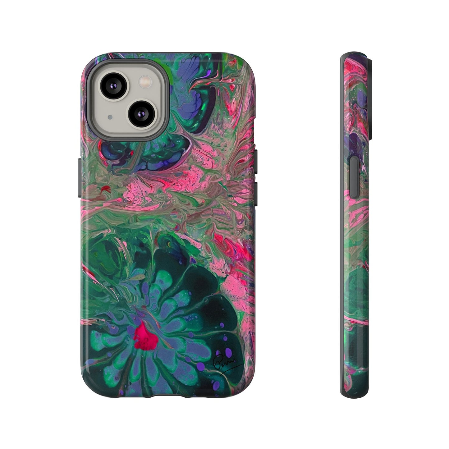 Pink Garden - Arty Tough Case iPhone