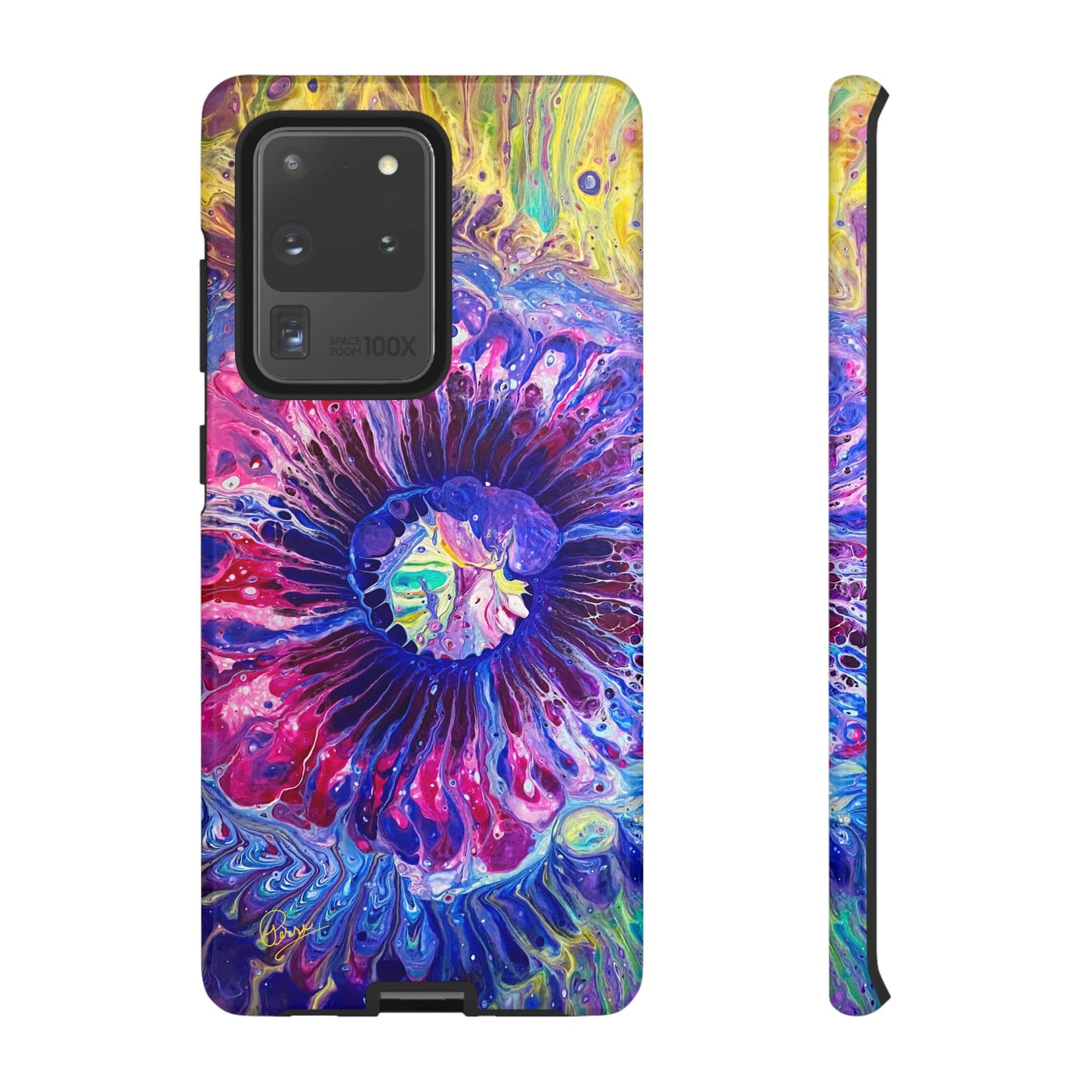 Psychedelia Flower - Arty Tough Case iPhone