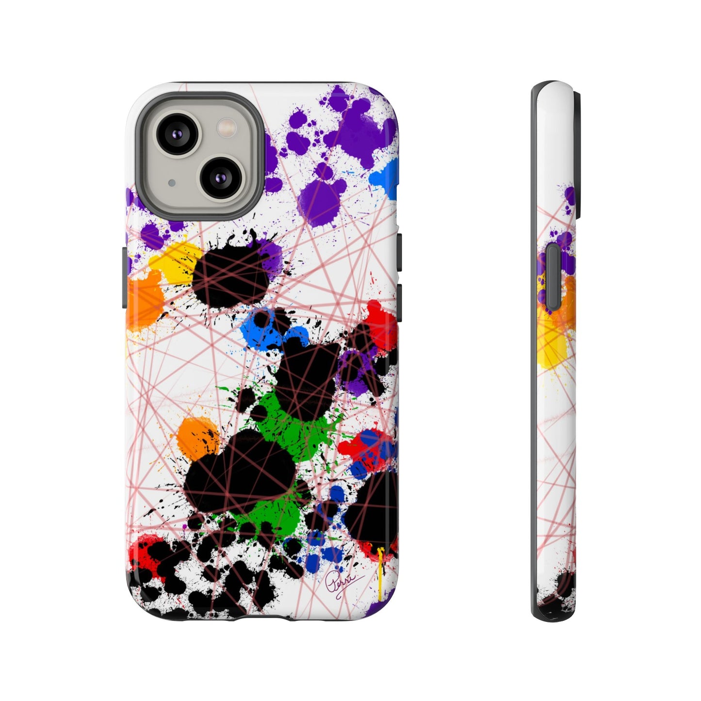 Color Connection - Arty Tough Case iPhone