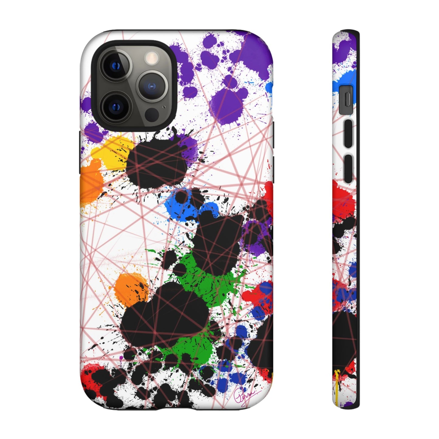 Color Connection - Arty Tough Case iPhone