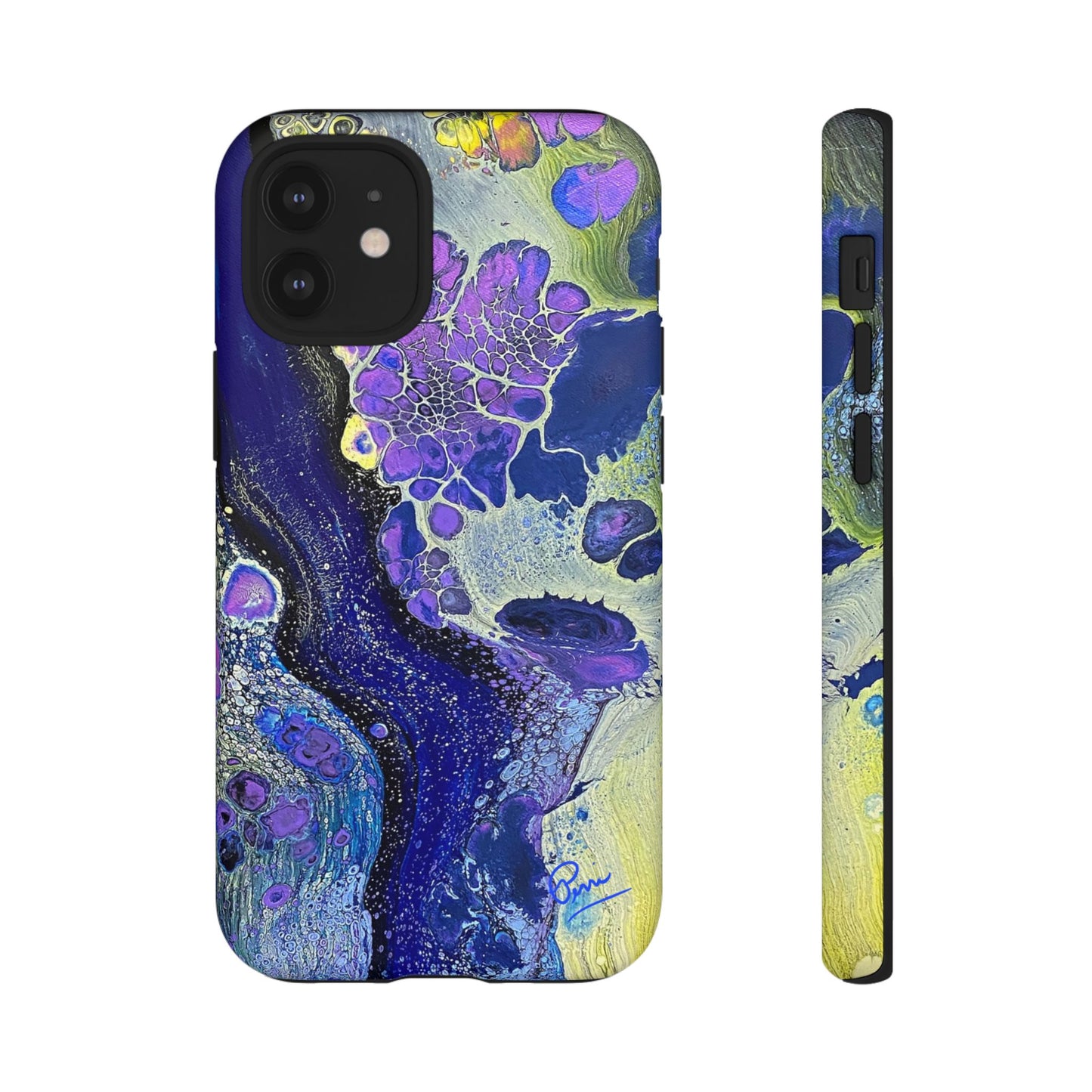 "Moon Flower" Arty Tough Case iPhone