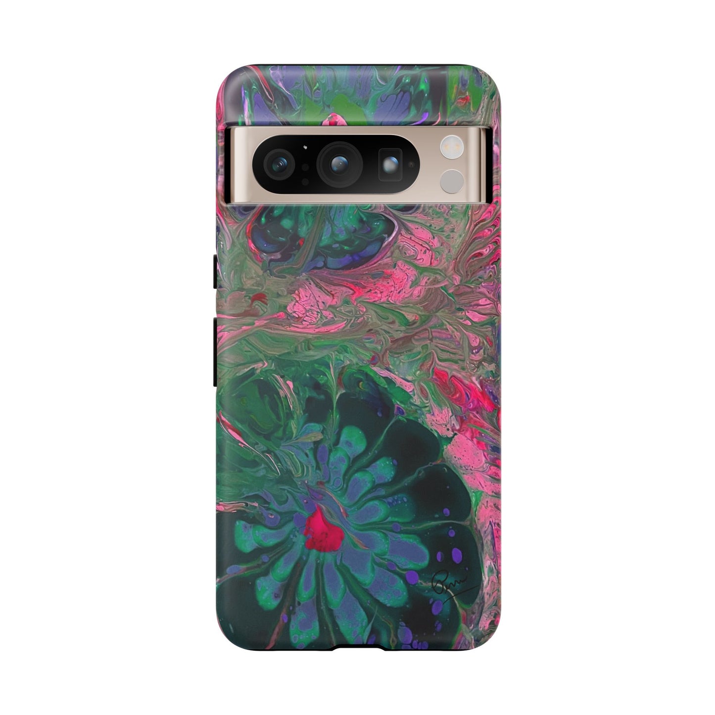 Pink Garden - Arty Tough Case iPhone