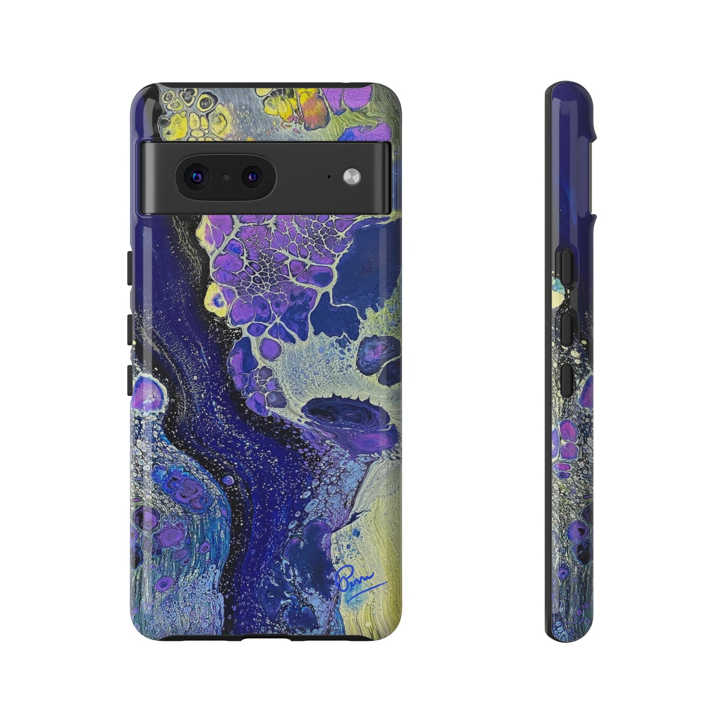 "Moon Flower" Arty Tough Case iPhone