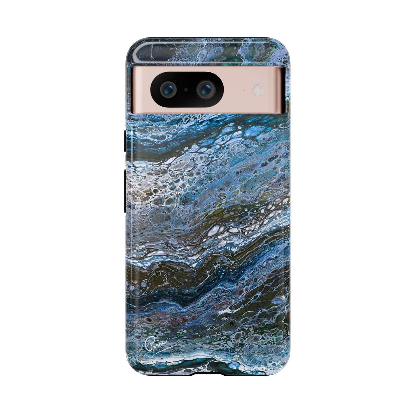 Blue Waves - Arty Tough Case iPhone