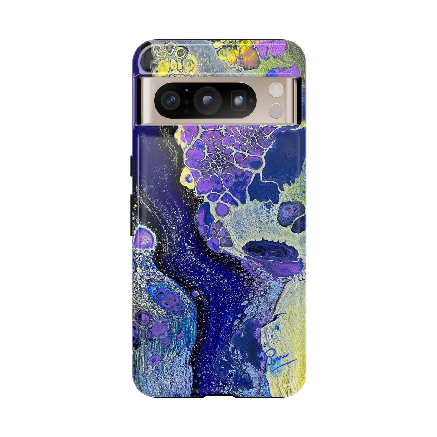"Moon Flower" Arty Tough Case iPhone