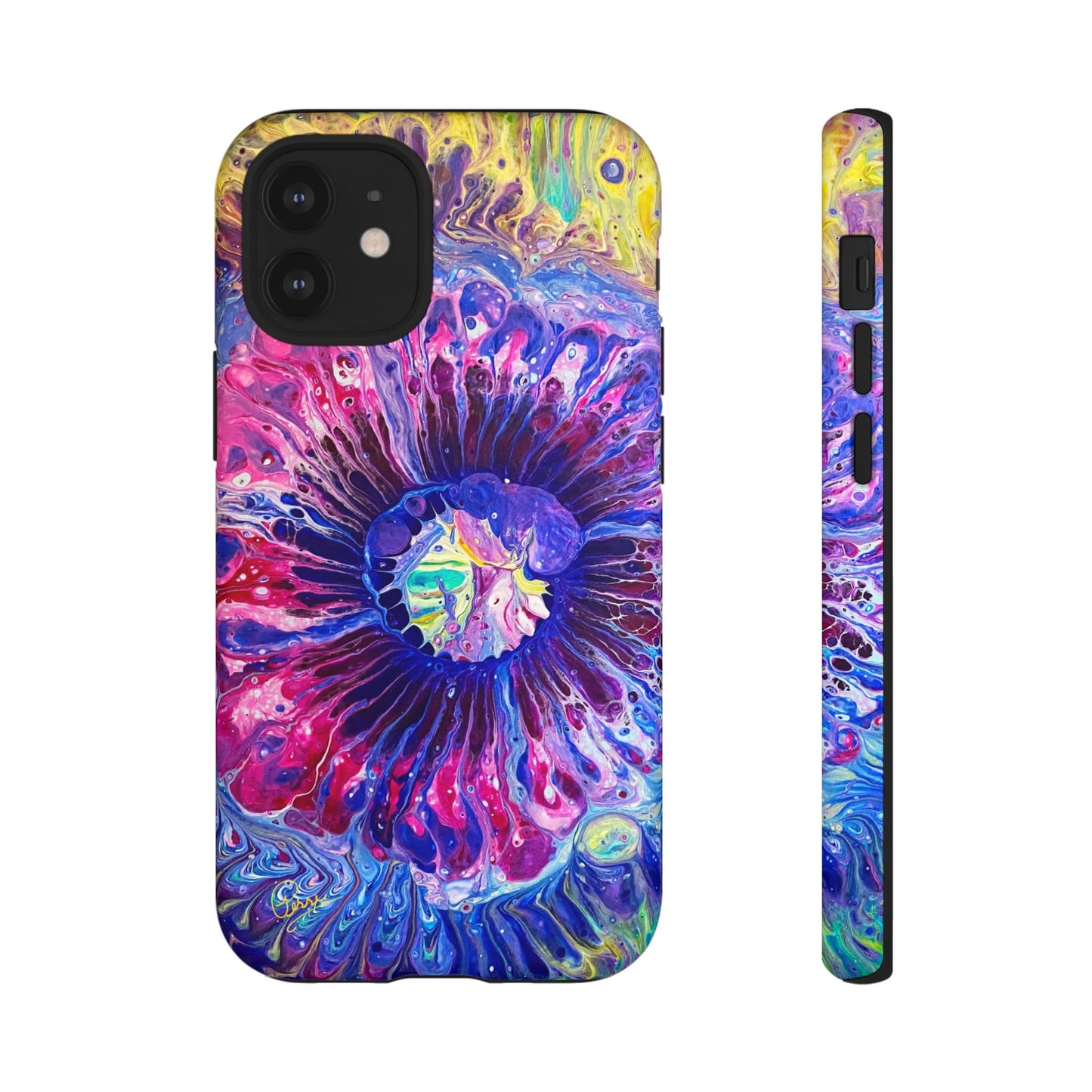 Psychedelia Flower - Arty Tough Case iPhone