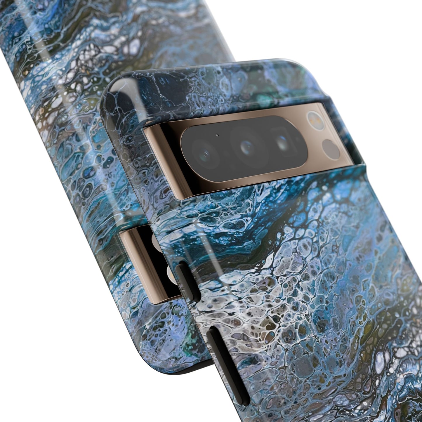 Blue Waves - Arty Tough Case iPhone