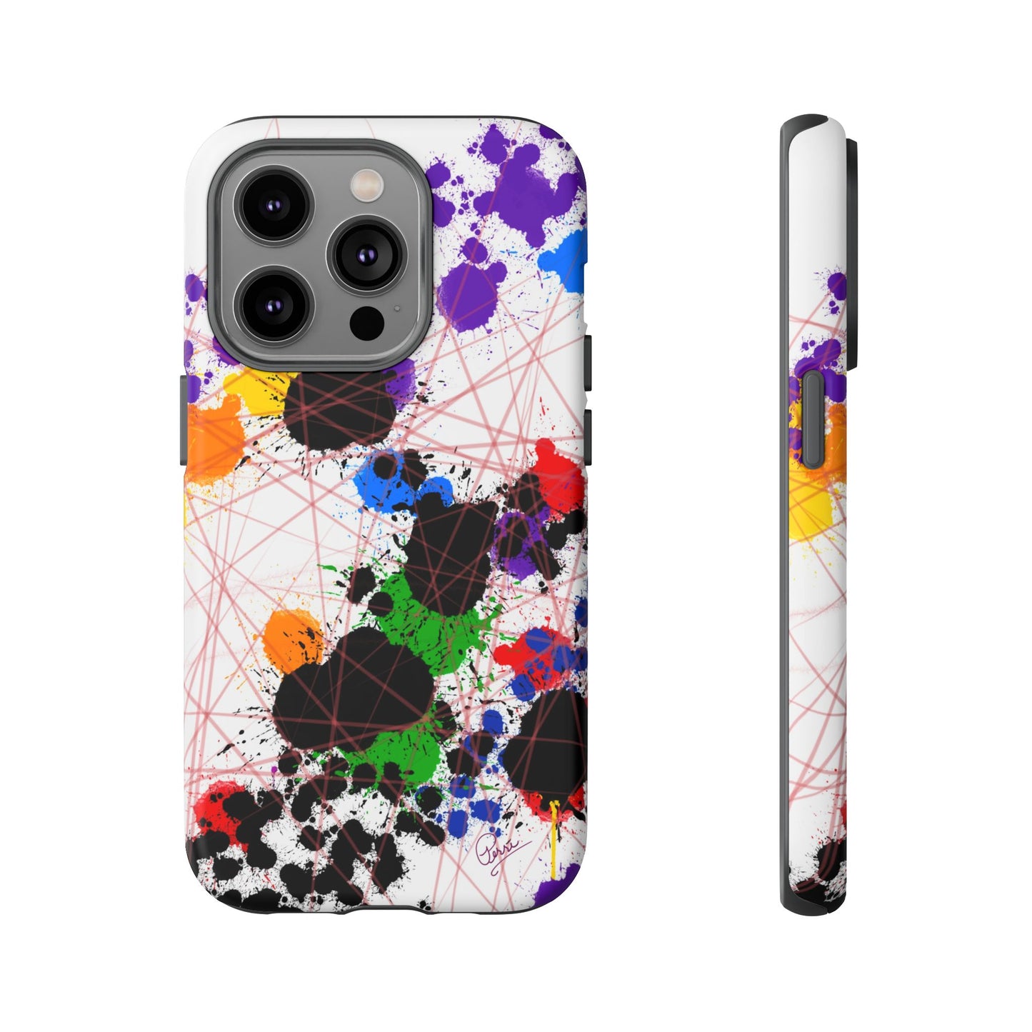 Color Connection - Arty Tough Case iPhone