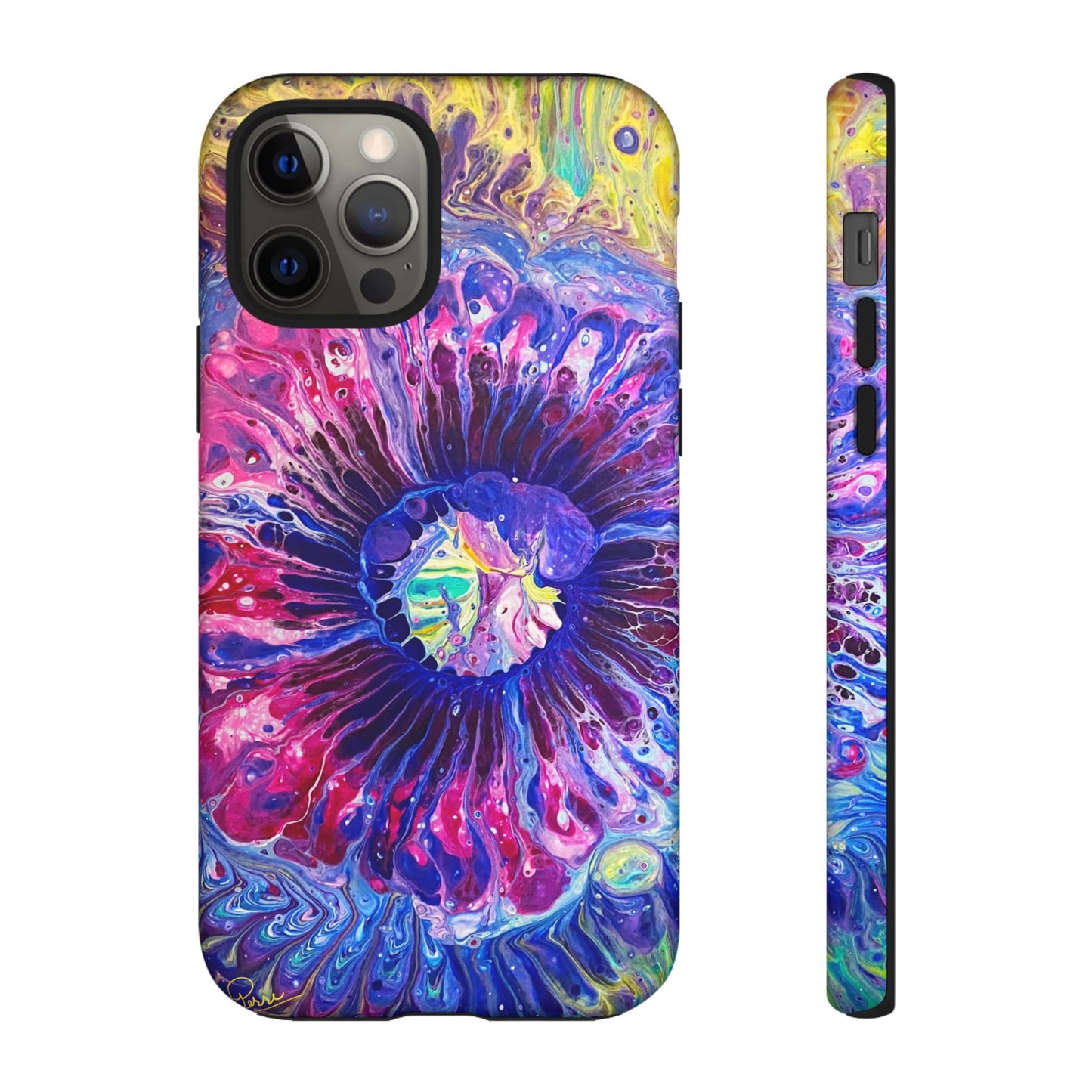 Psychedelia Flower - Arty Tough Case iPhone