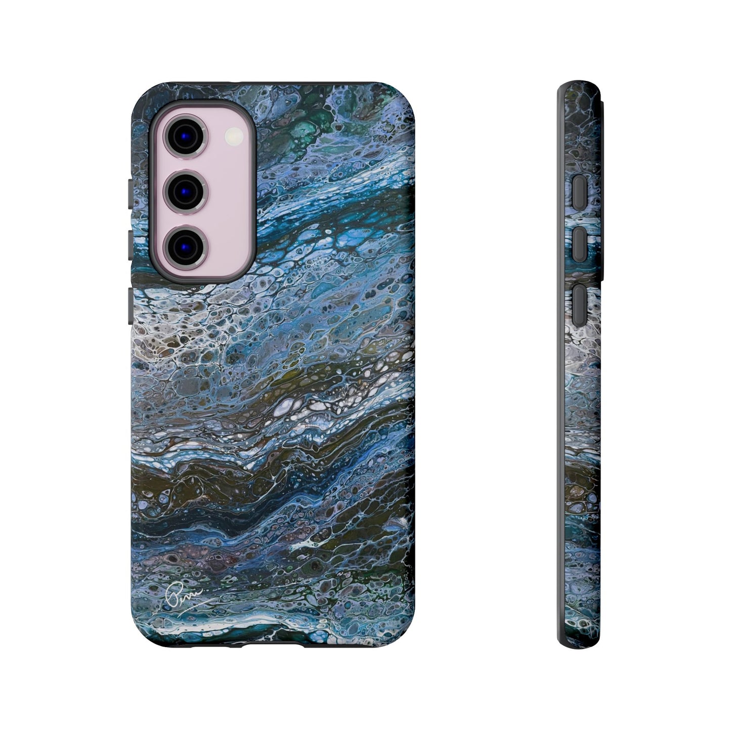 Blue Waves - Arty Tough Case iPhone