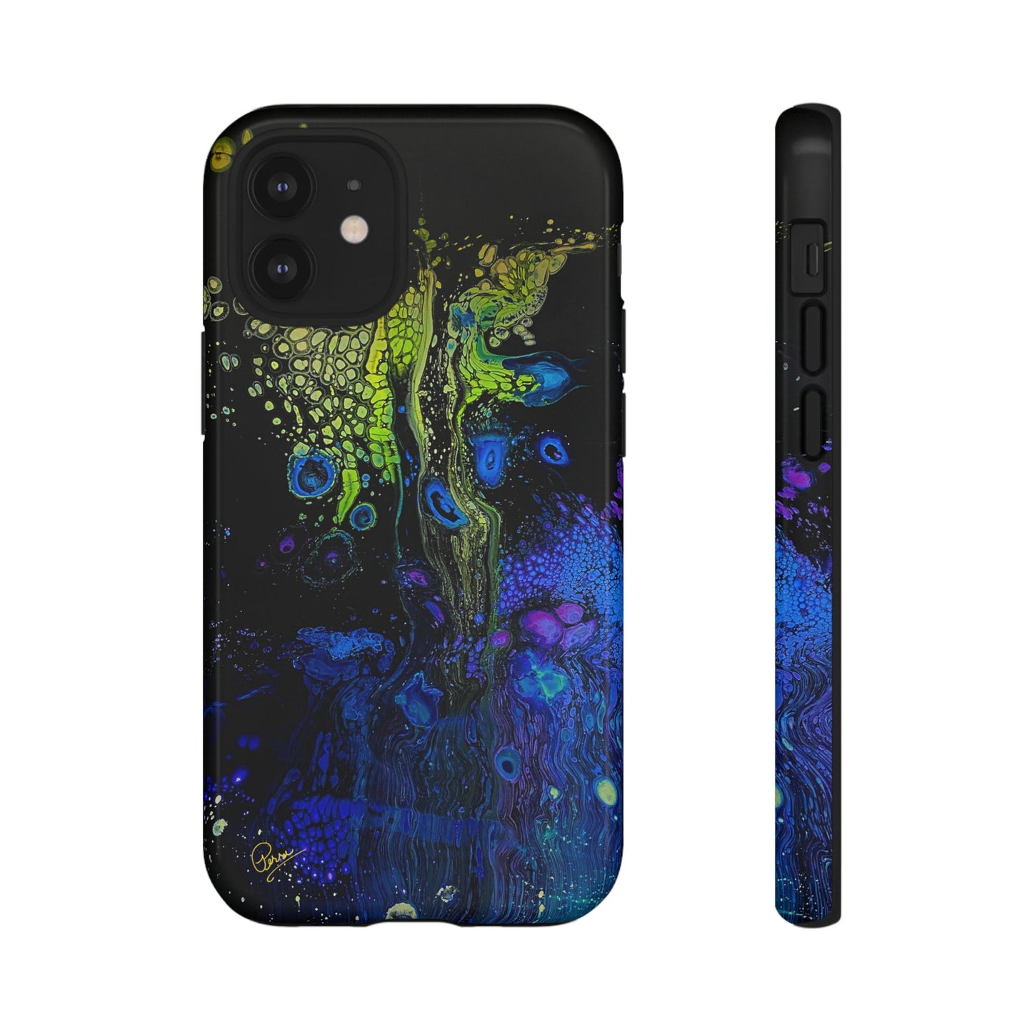 Day Glow Giraffe - Arty Tough Case iPhone