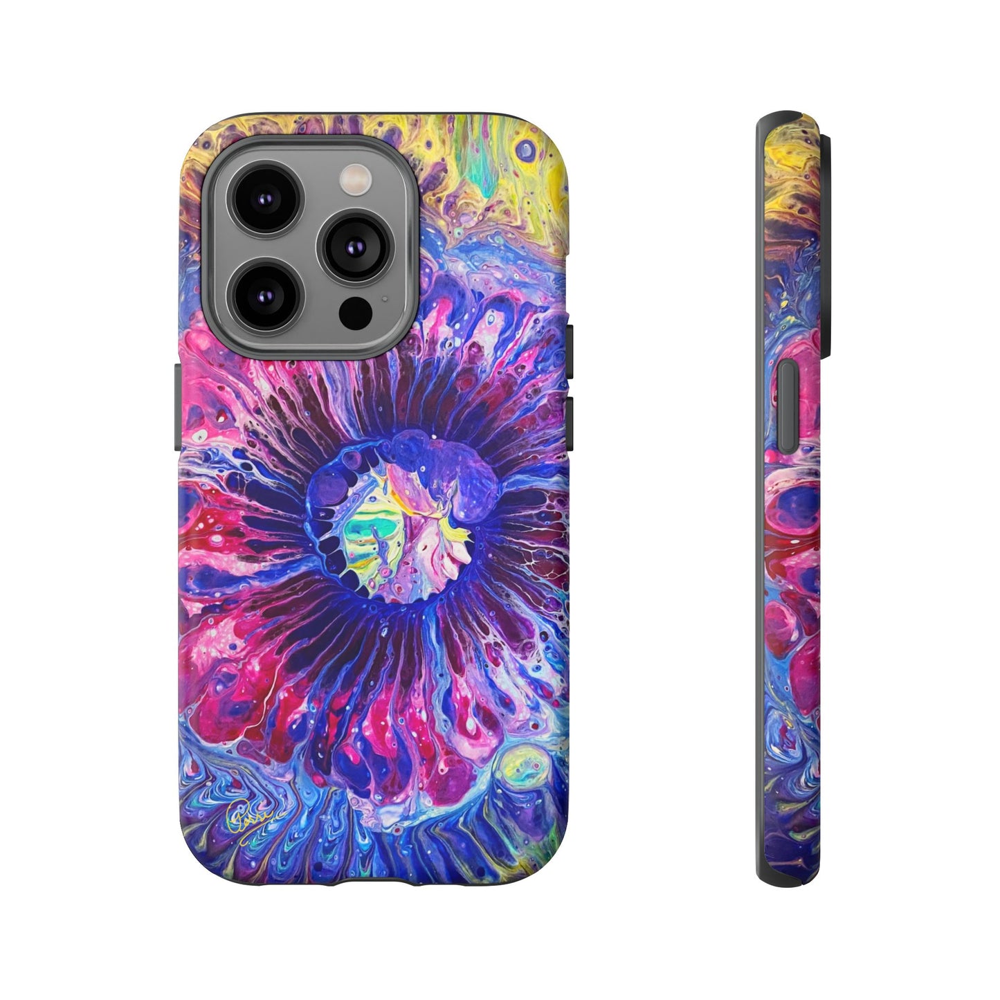 Psychedelia Flower - Arty Tough Case iPhone