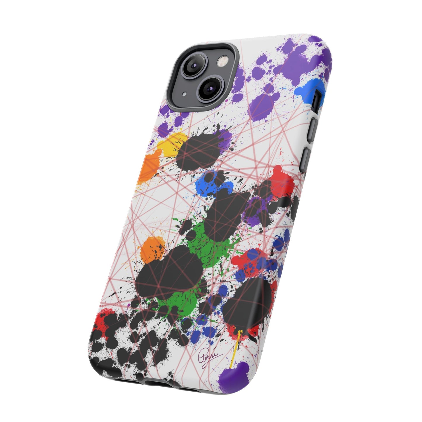 Color Connection - Arty Tough Case iPhone