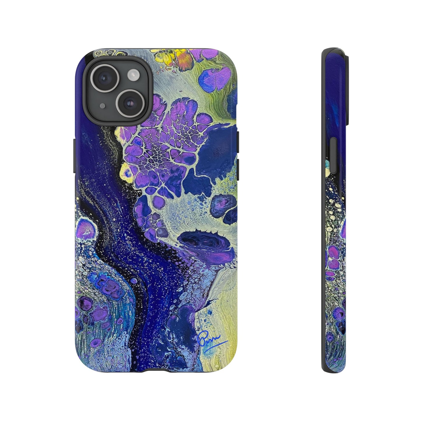 "Moon Flower" Arty Tough Case iPhone