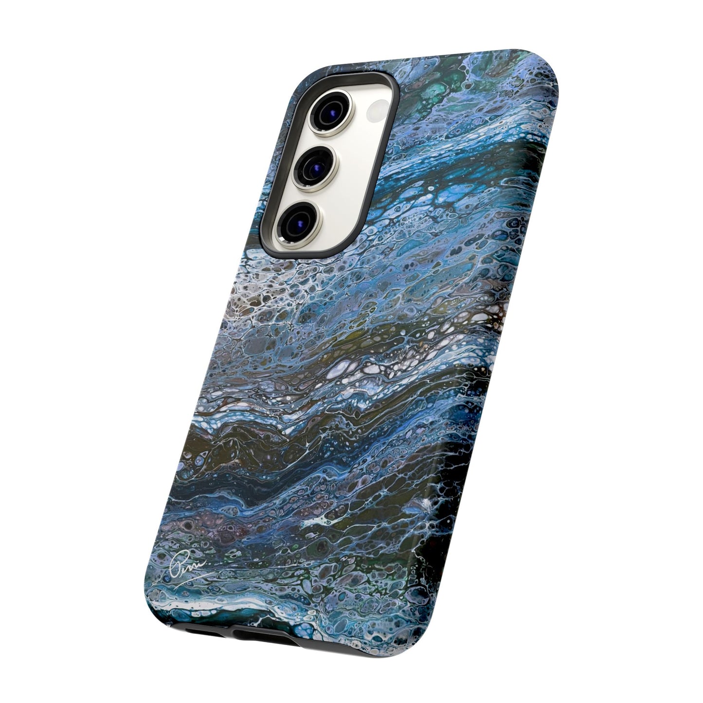 Blue Waves - Arty Tough Case iPhone