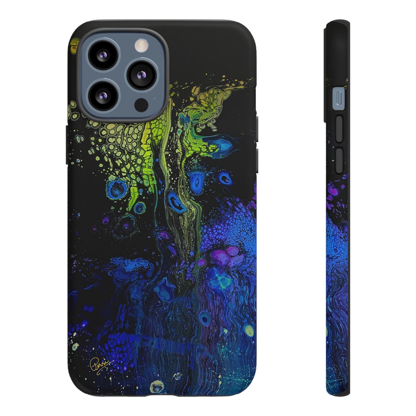 Day Glow Giraffe - Arty Tough Case iPhone