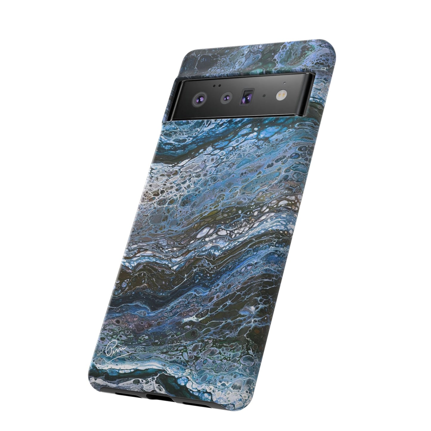 Blue Waves - Arty Tough Case iPhone