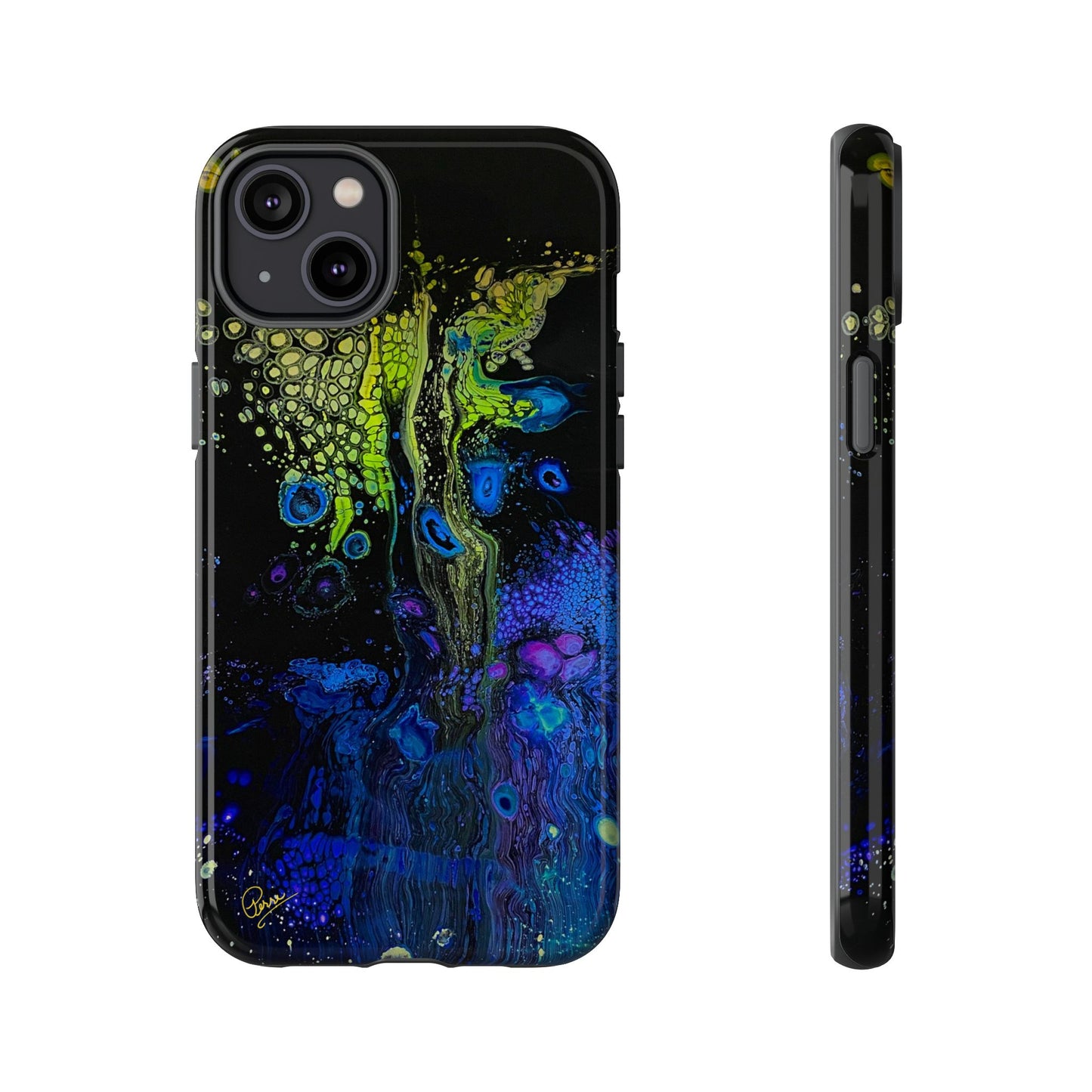 Day Glow Giraffe - Arty Tough Case
