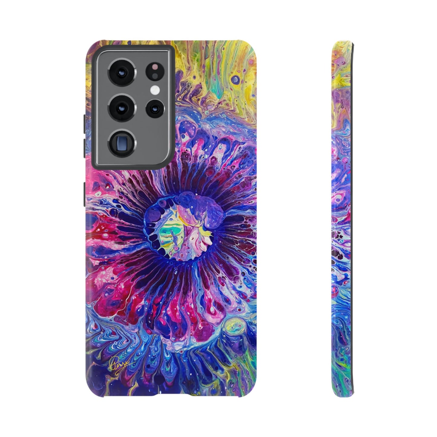 Psychedelia Flower - Arty Tough Case iPhone