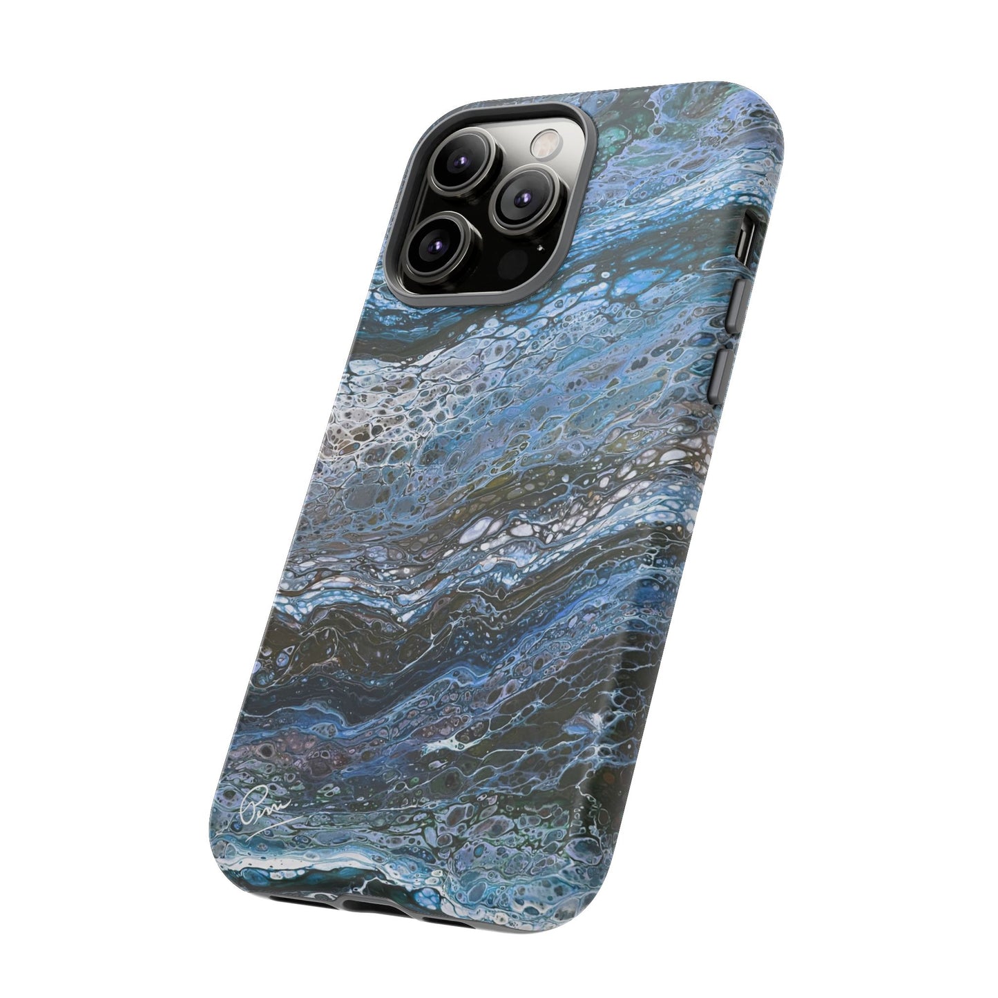 Blue Waves - Arty Tough Case iPhone