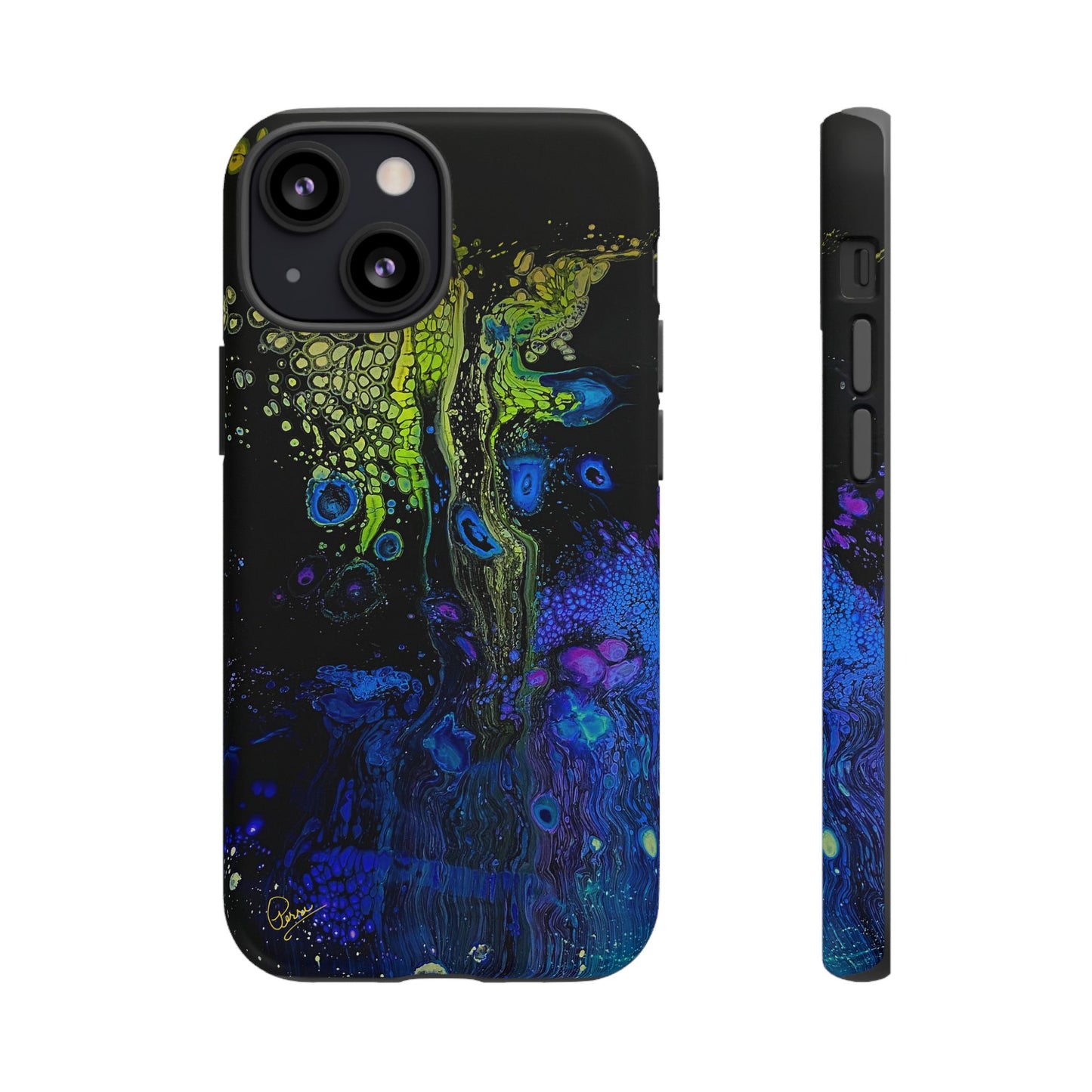 Day Glow Giraffe - Arty Tough Case iPhone