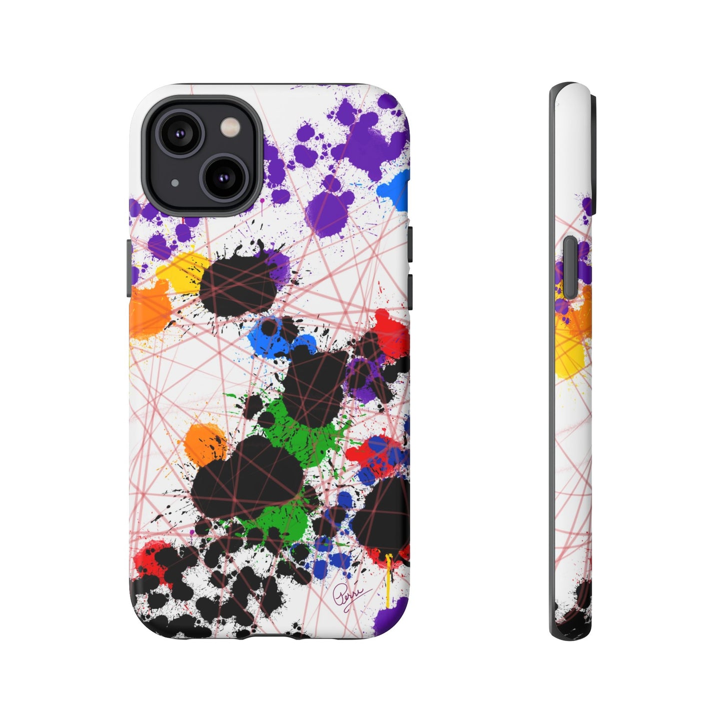 Color Connection - Arty Tough Case iPhone