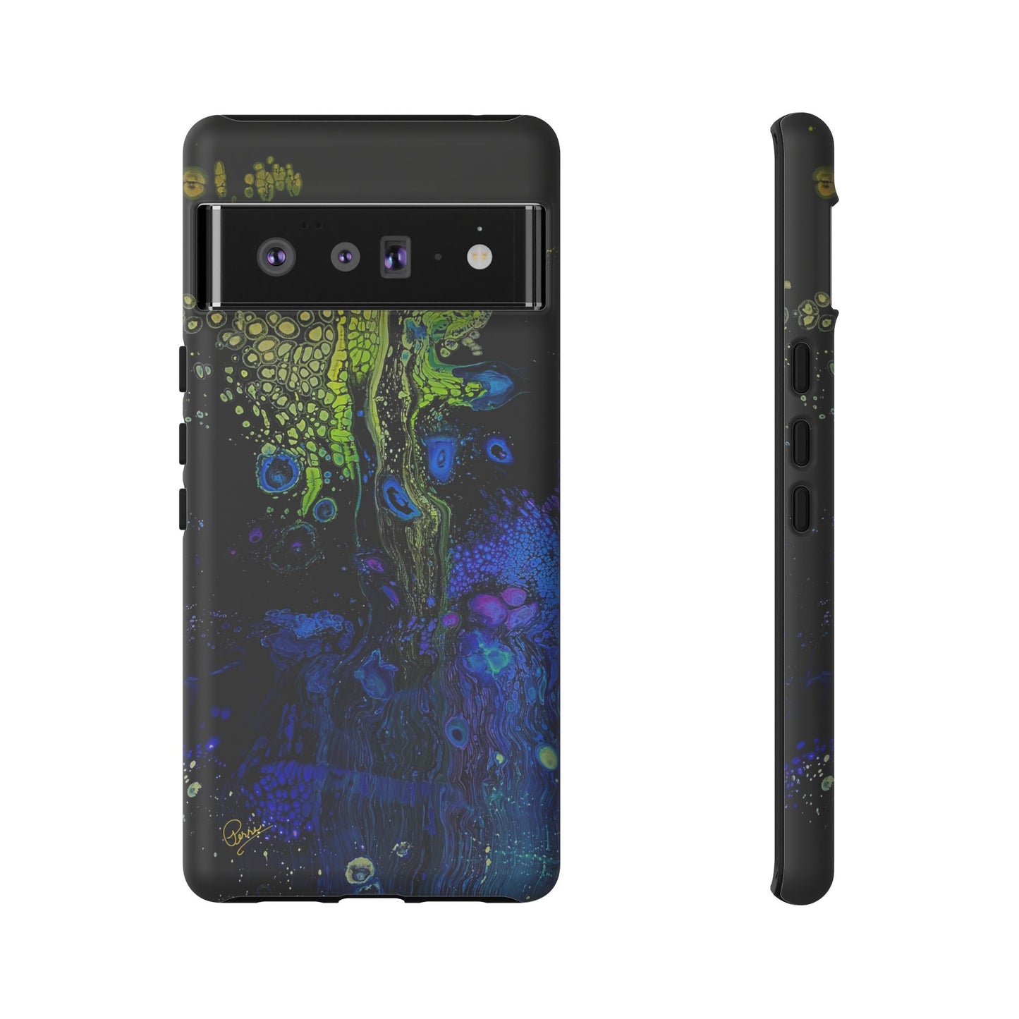 Day Glow Giraffe - Arty Tough Case iPhone