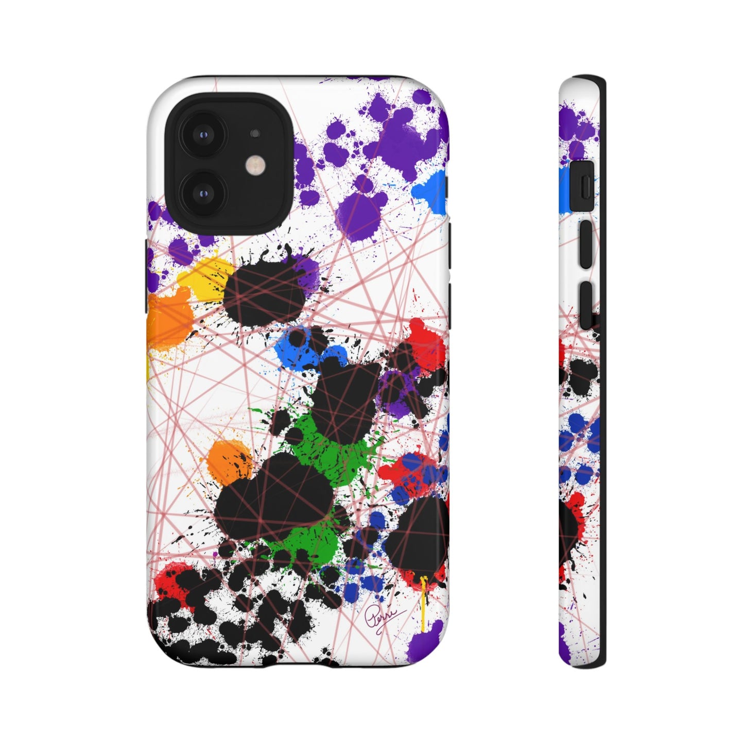 Color Connection - Arty Tough Case iPhone