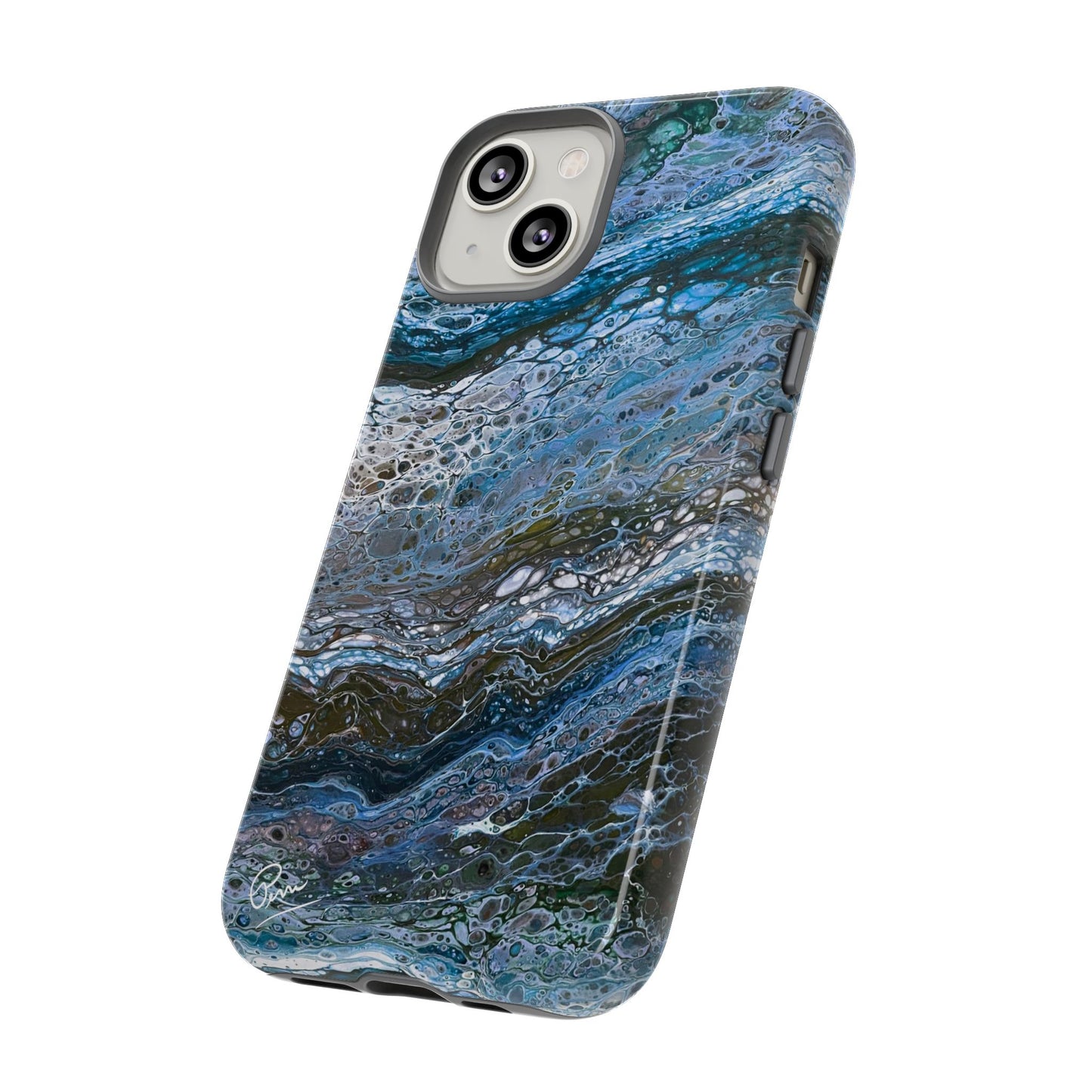 Blue Waves - Arty Tough Case iPhone