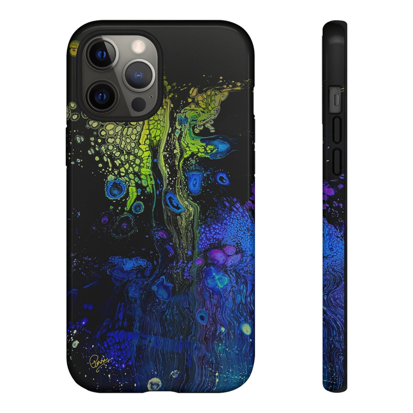 Day Glow Giraffe - Arty Tough Case iPhone