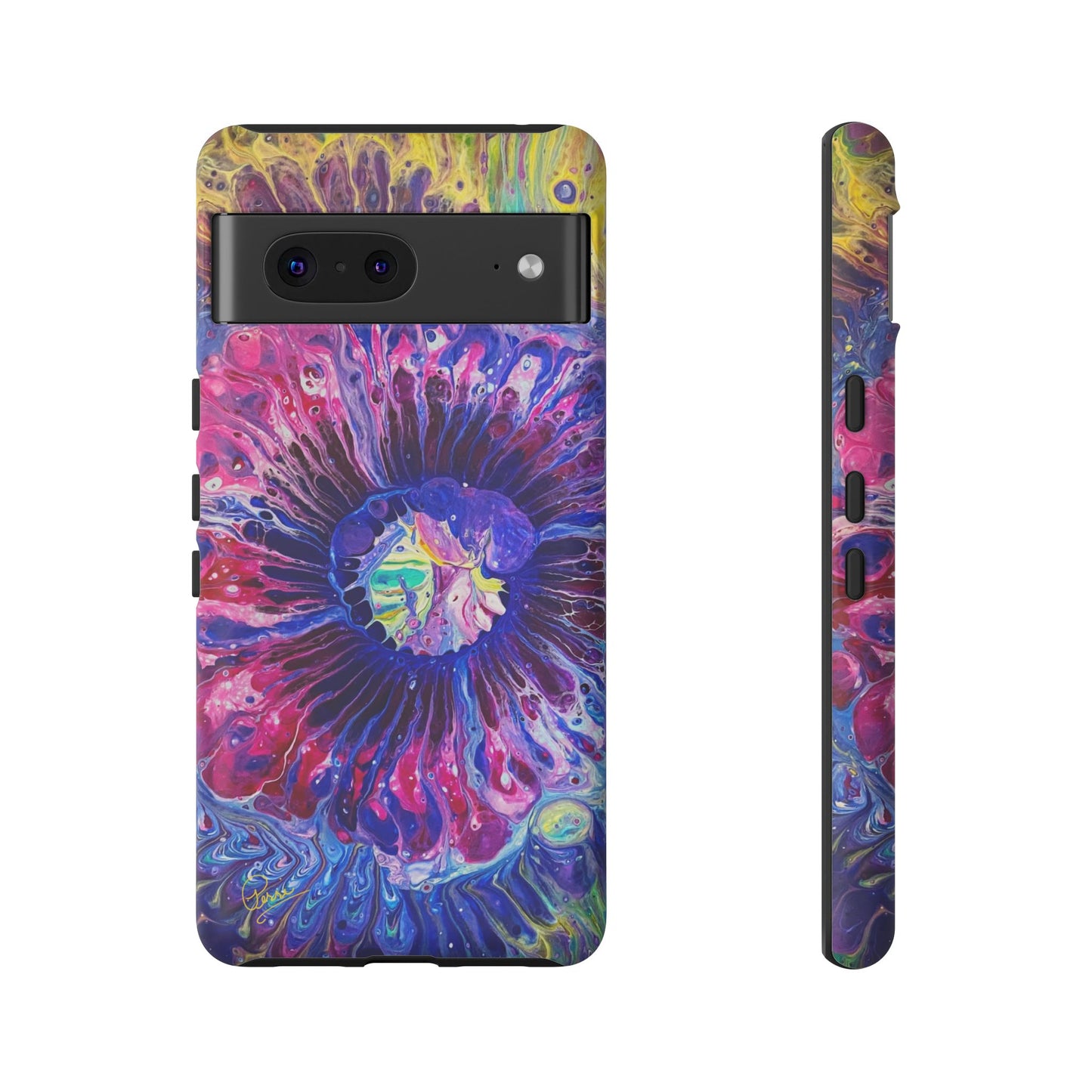 Psychedelia Flower - Arty Tough Case iPhone