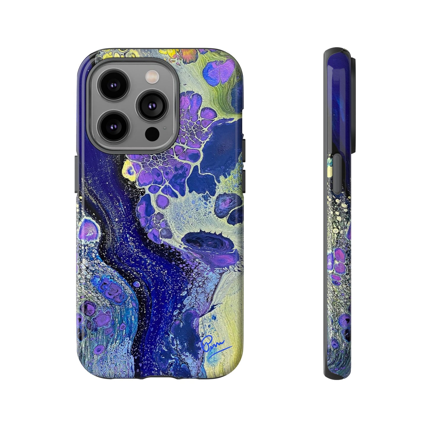 "Moon Flower" Arty Tough Case iPhone