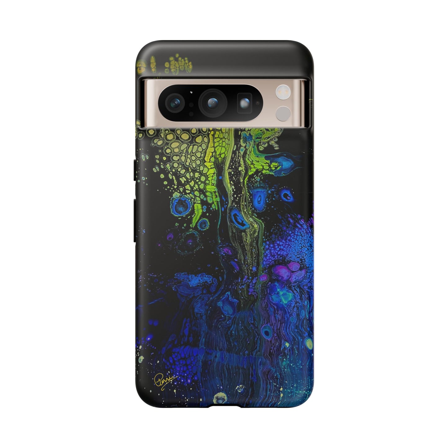 Day Glow Giraffe - Arty Tough Case iPhone