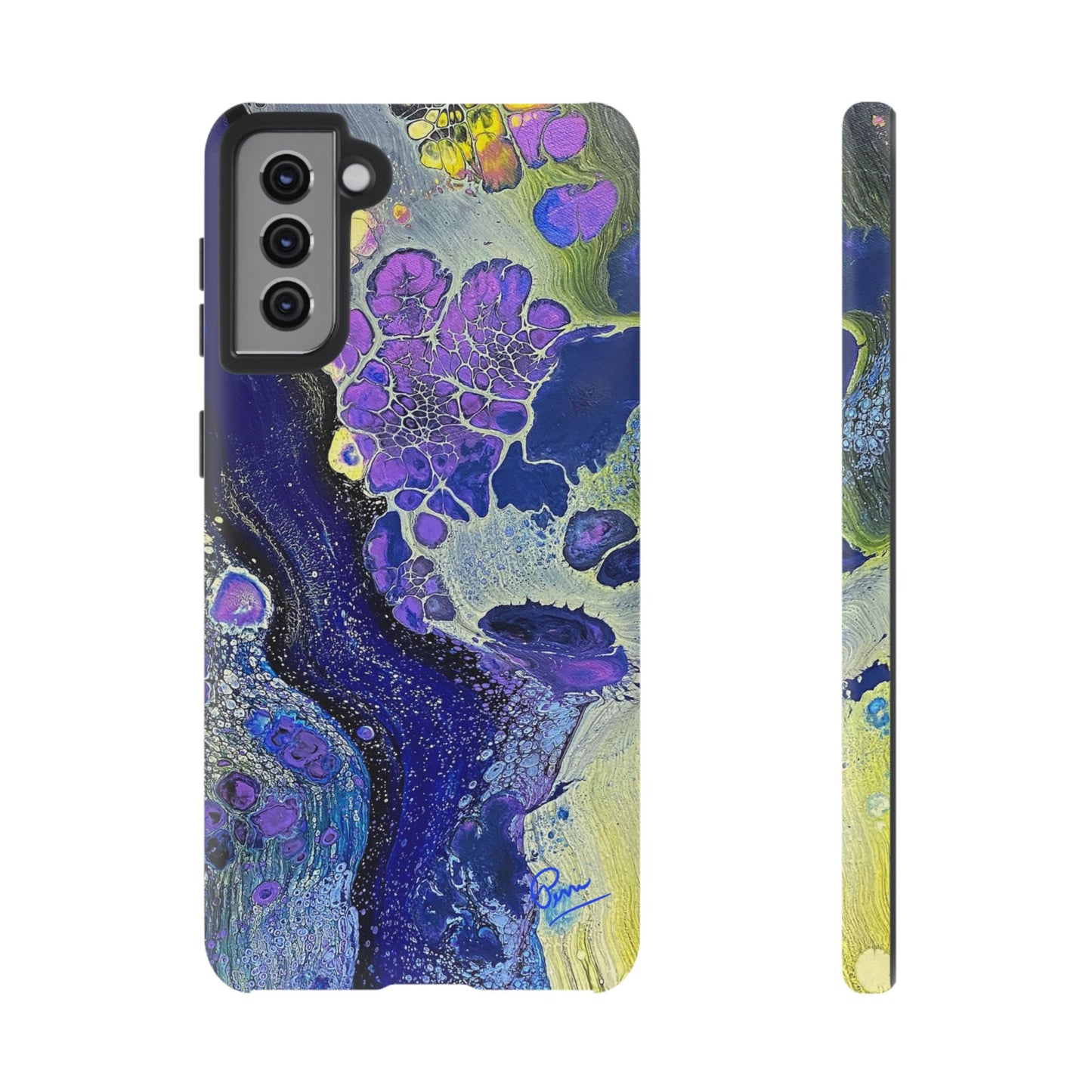"Moon Flower" Arty Tough Case iPhone