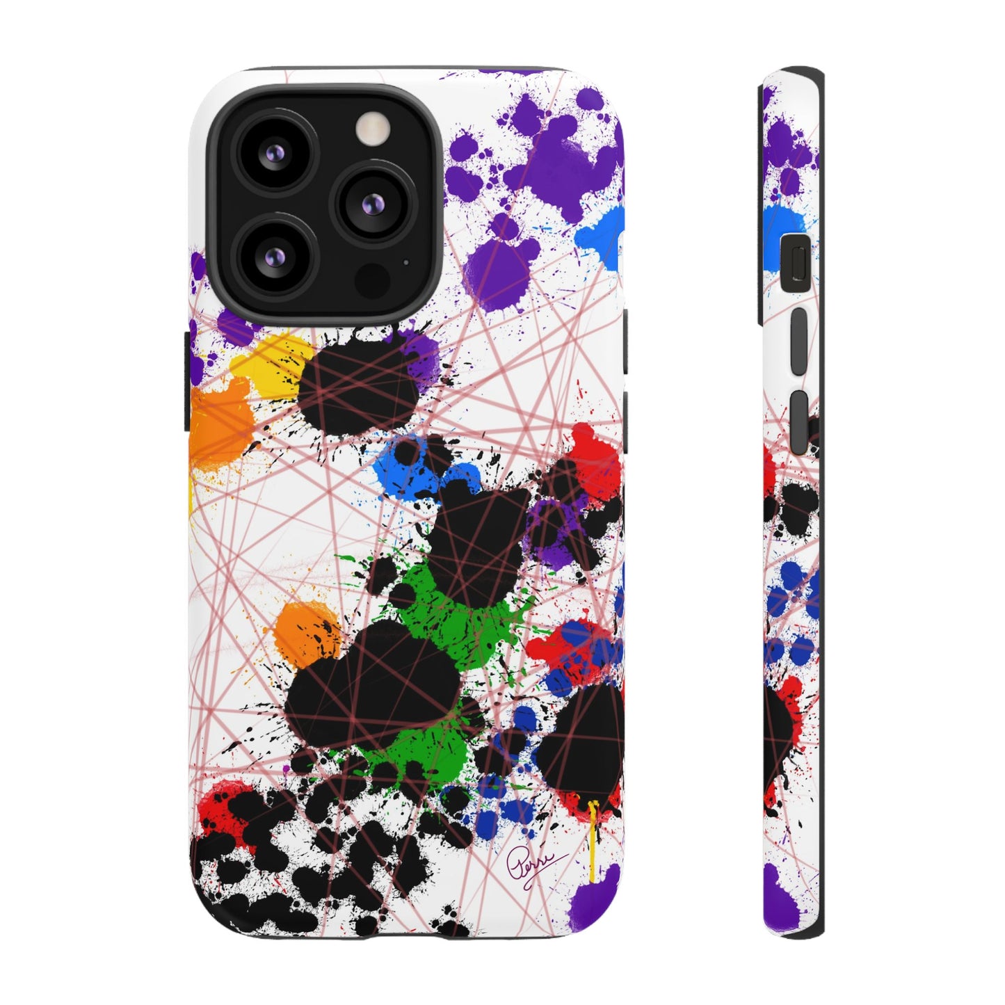 Color Connection - Arty Tough Case iPhone